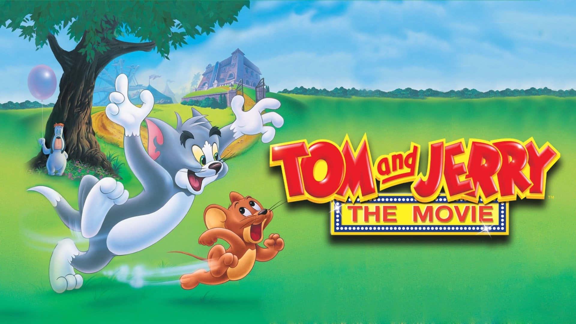 Tom and Jerry chase each other through the city! — 1920x1080 wallpaper