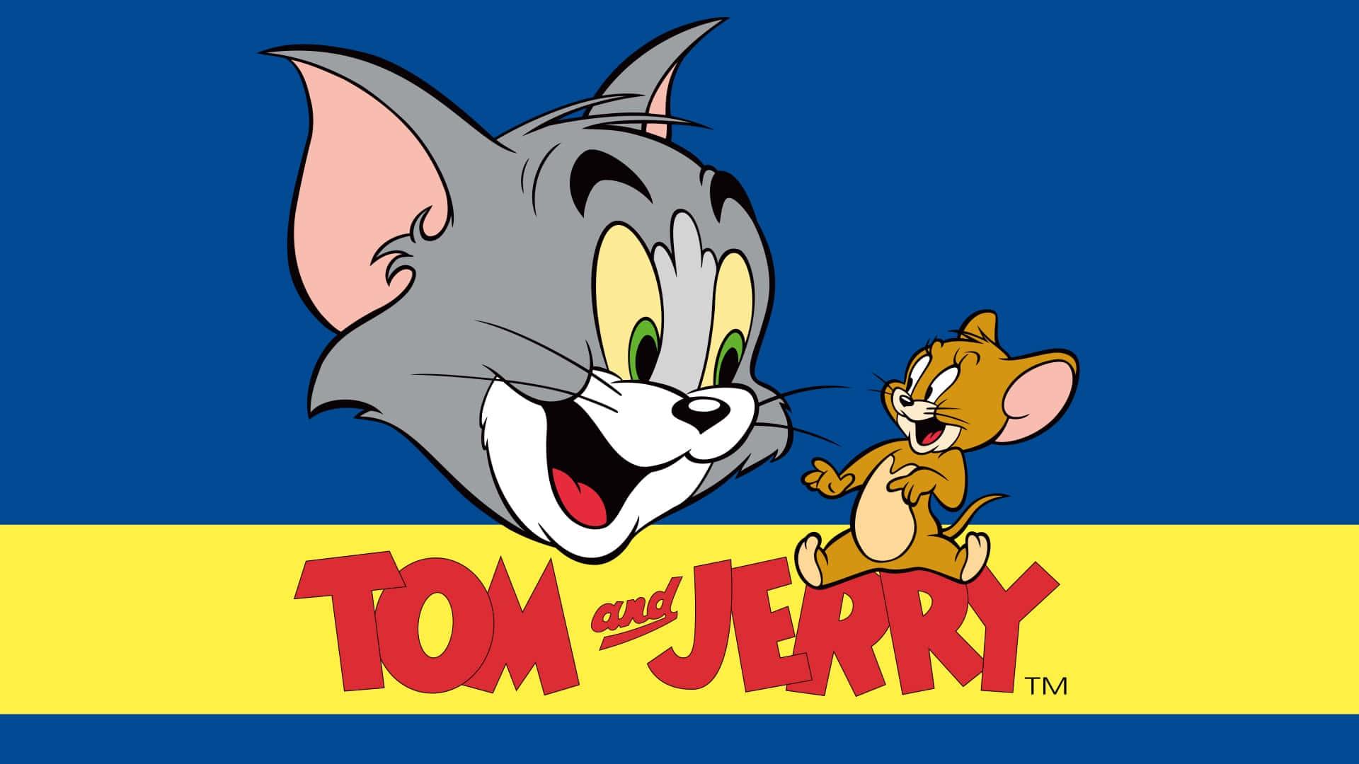 Tom and Jerry engage in a classic game of cat and mouse — 1920x1080 wallpaper