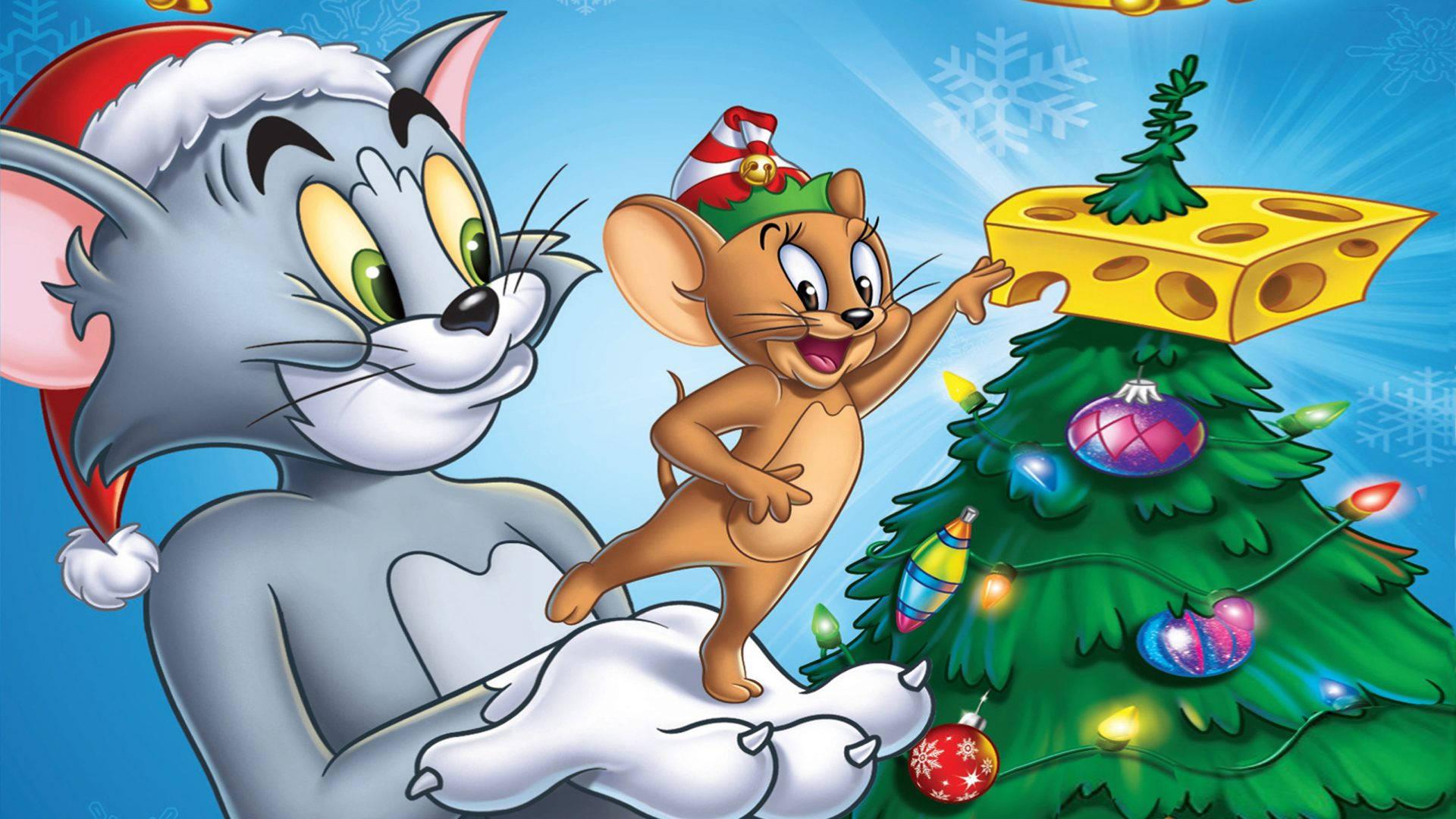 Tom And Jerry Mouse Winter Tails — 1920x1080 wallpaper