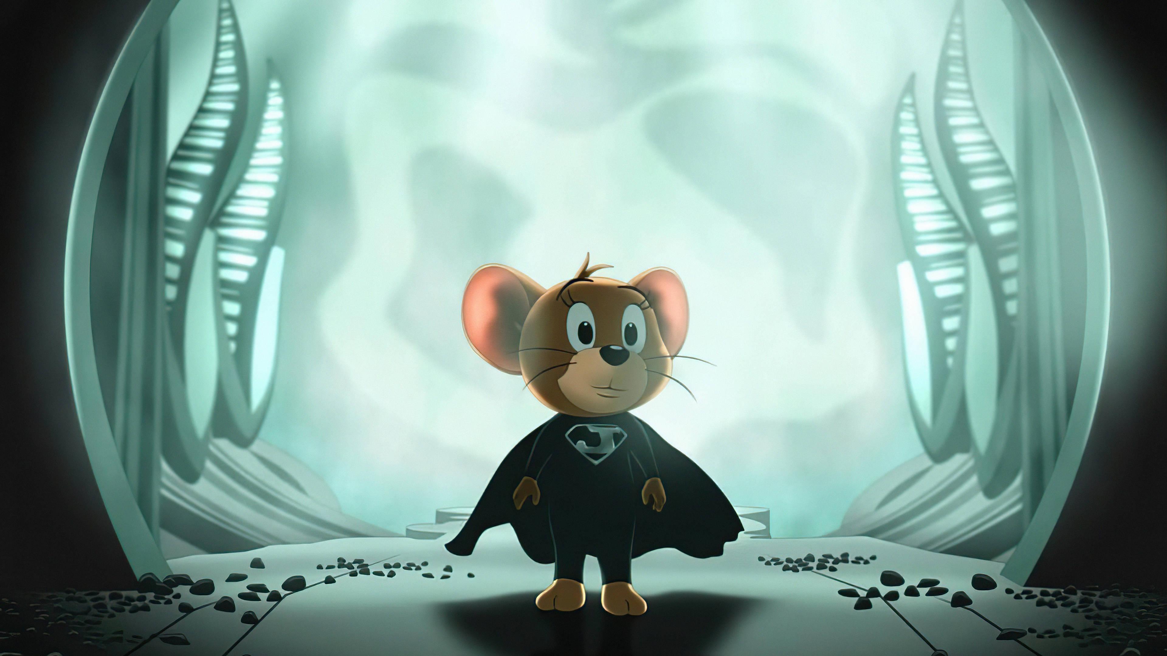 Tom And Jerry Superhero — 3840x2160 wallpaper