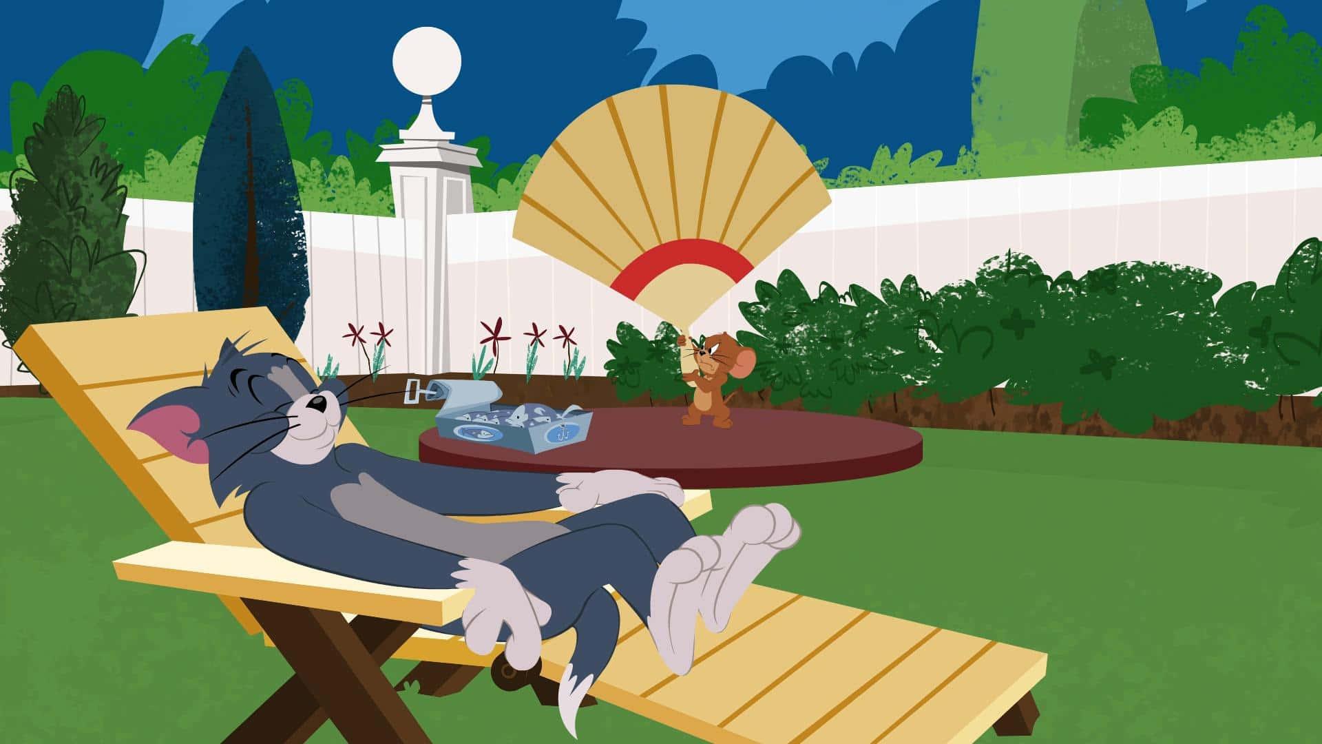 Tom and Jerry Take Off — 1920x1080 wallpaper