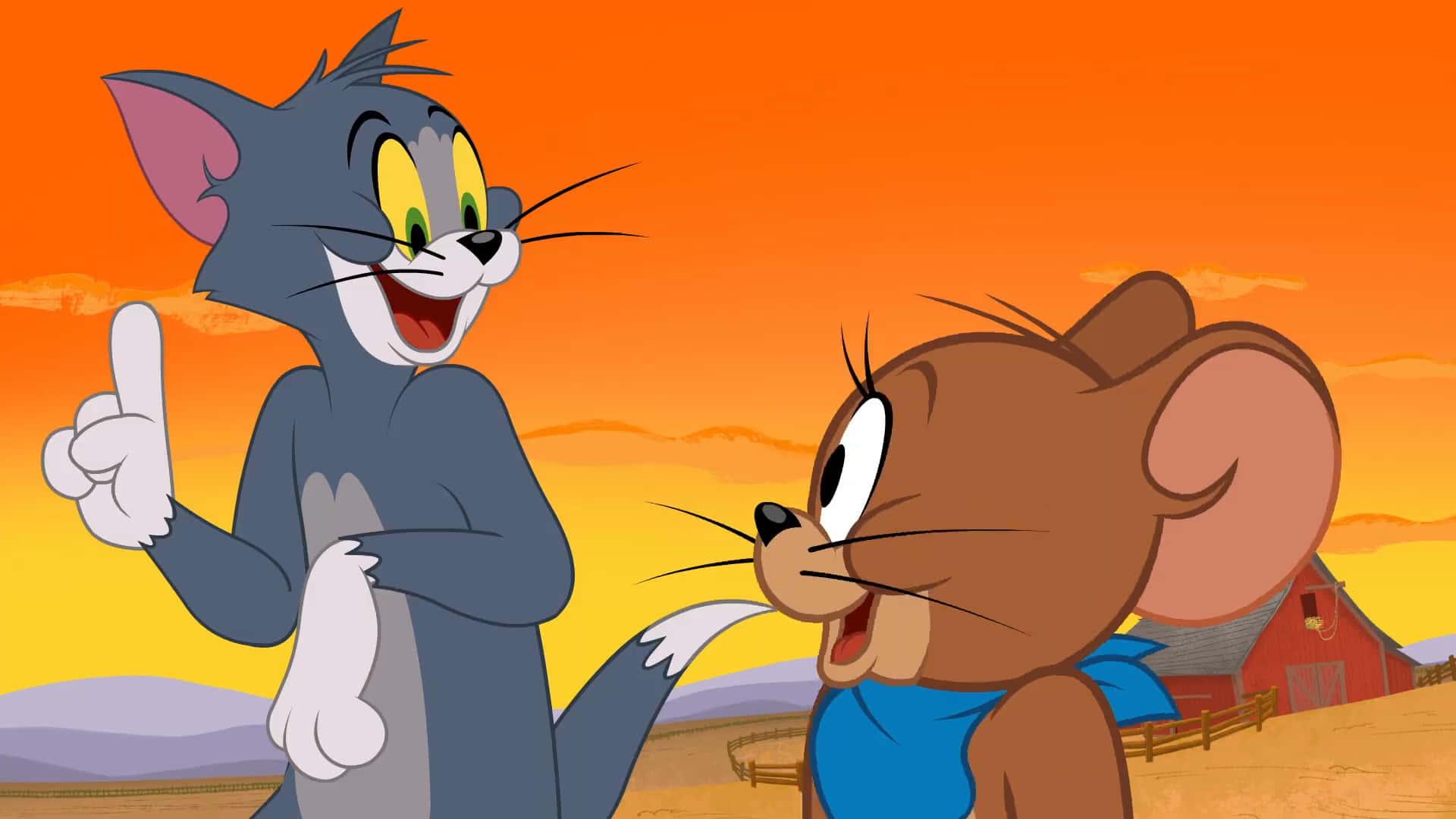 Tom and Jerry's endless cat and mouse game — 1920x1080 wallpaper