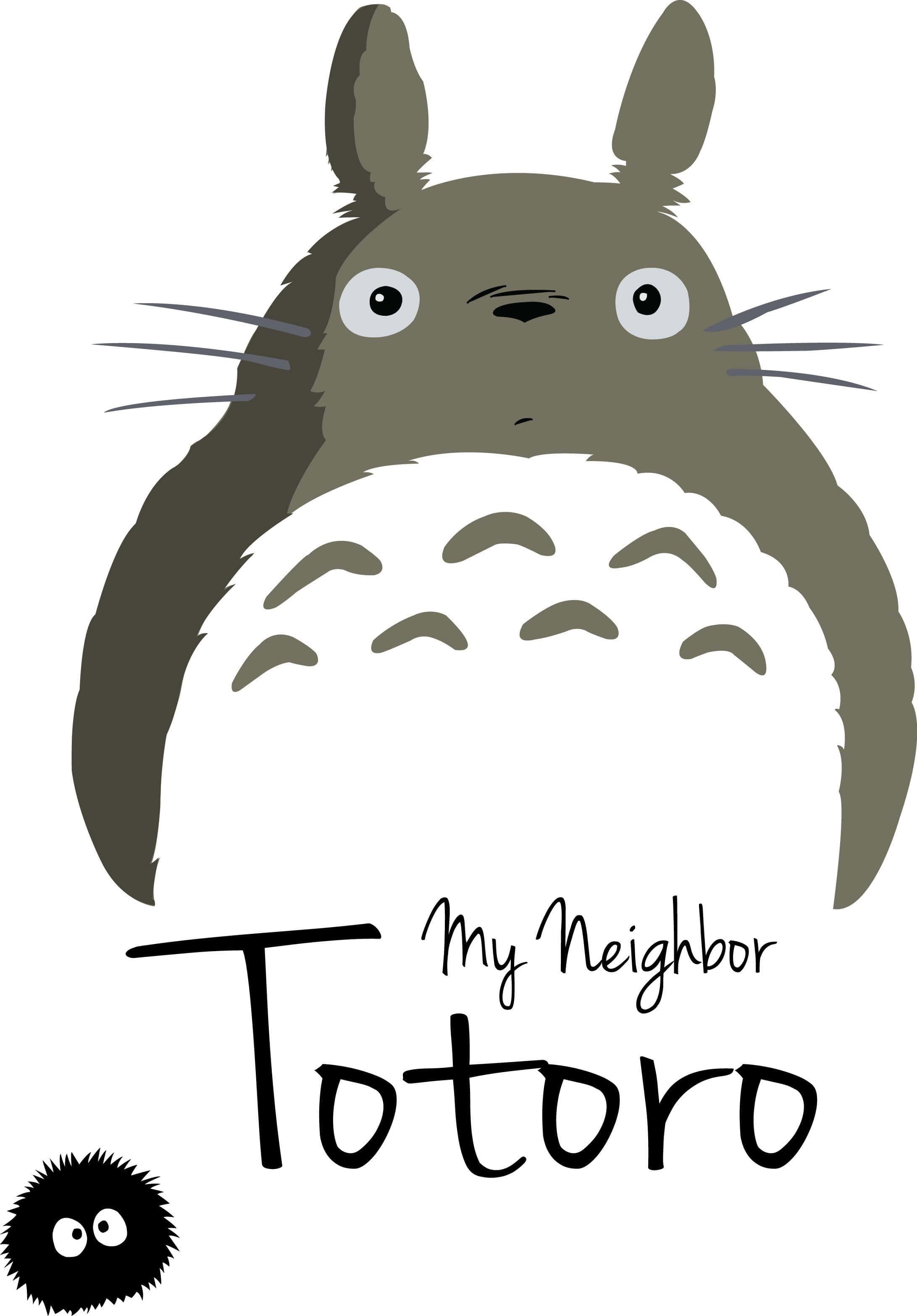 Totoro, the Spirit of the Forest, from the Popular Studio Ghibli Film — 2183x3134 wallpaper