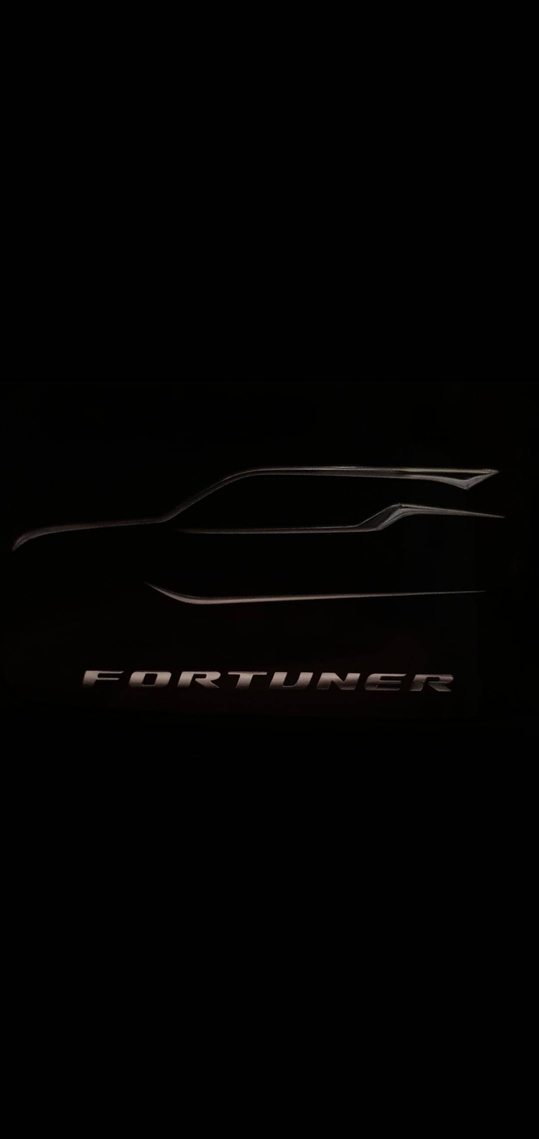 Toyota Fortuner Black Logo — 1080x2280 wallpaper