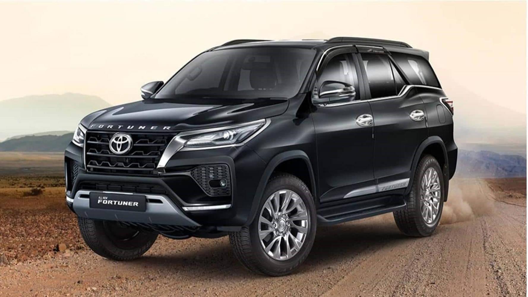 Toyota Fortuner Black TRD Variant Model — 1778x1000 wallpaper