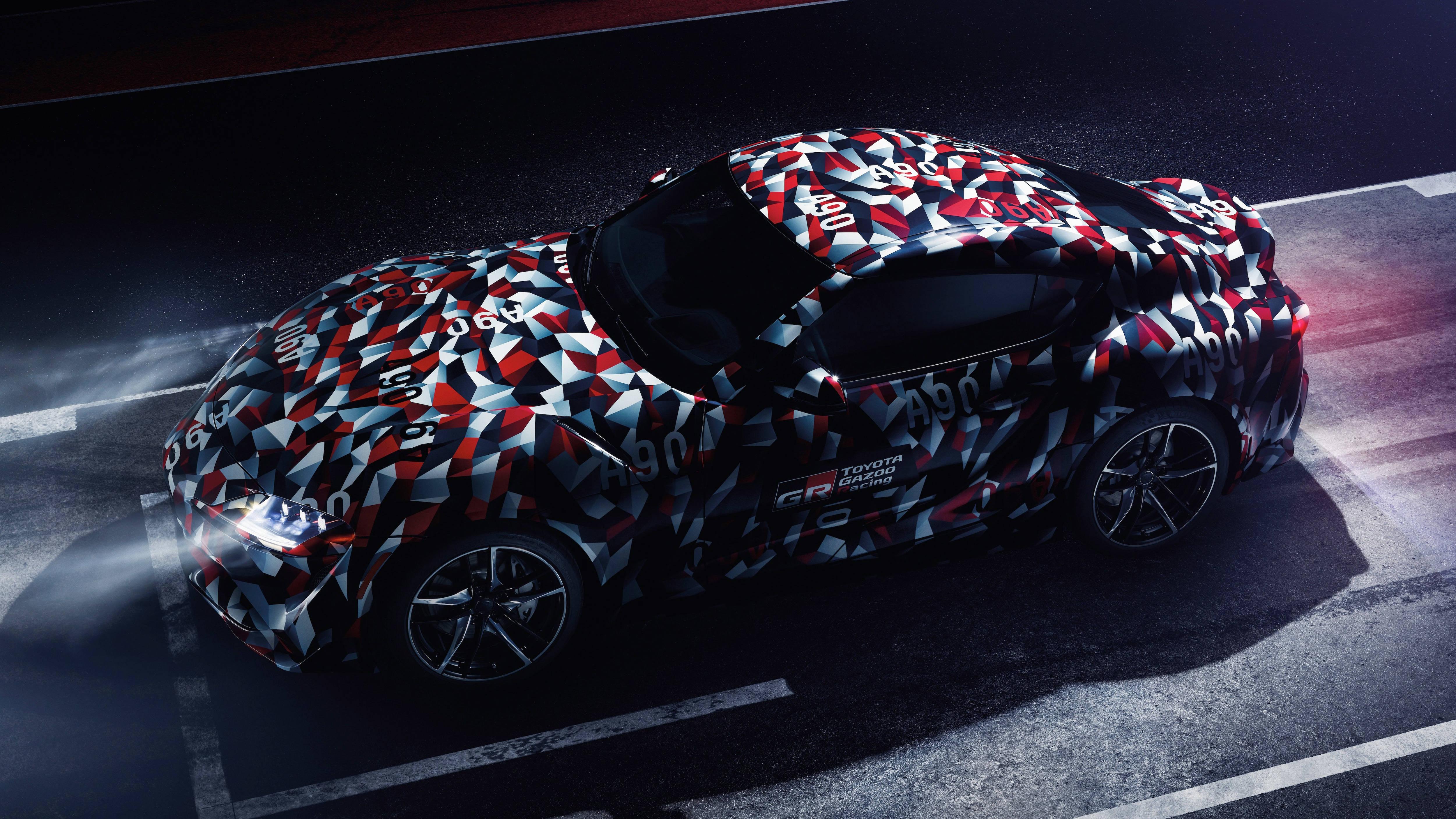 Toyota Supra GR Spy Car — 5000x2812 wallpaper