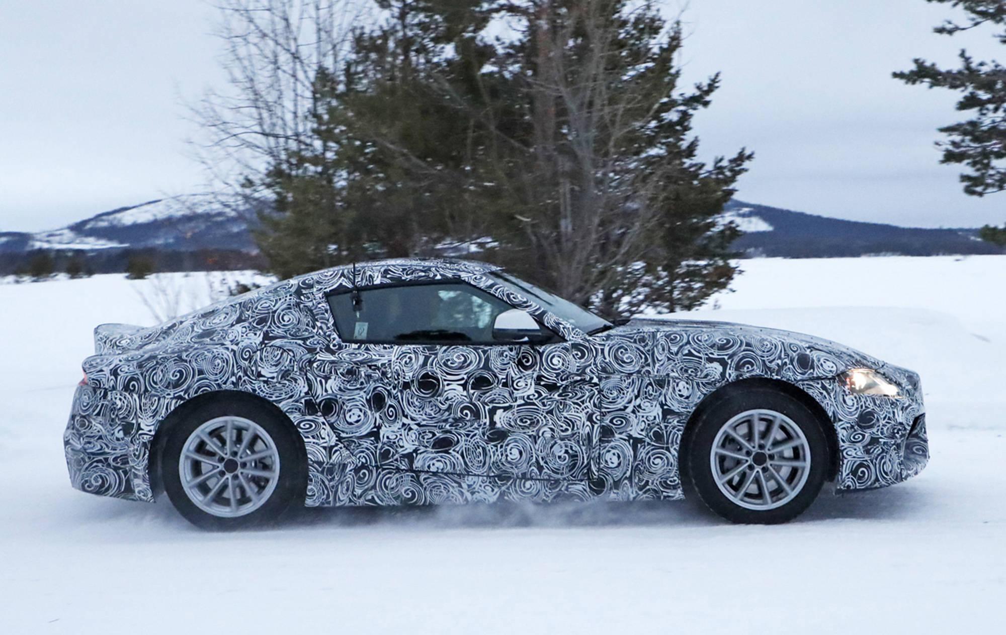 Toyota Supra Spy Car — 2000x1264 wallpaper
