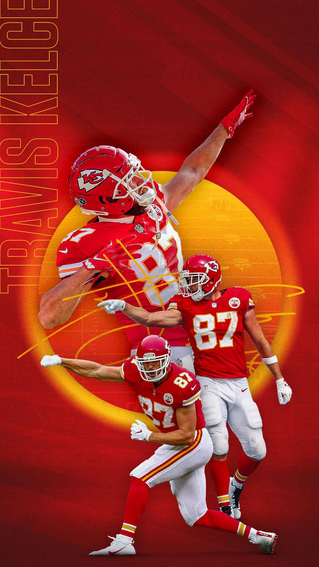 Travis Kelce KC Chiefs Phone — 1080x1920 wallpaper