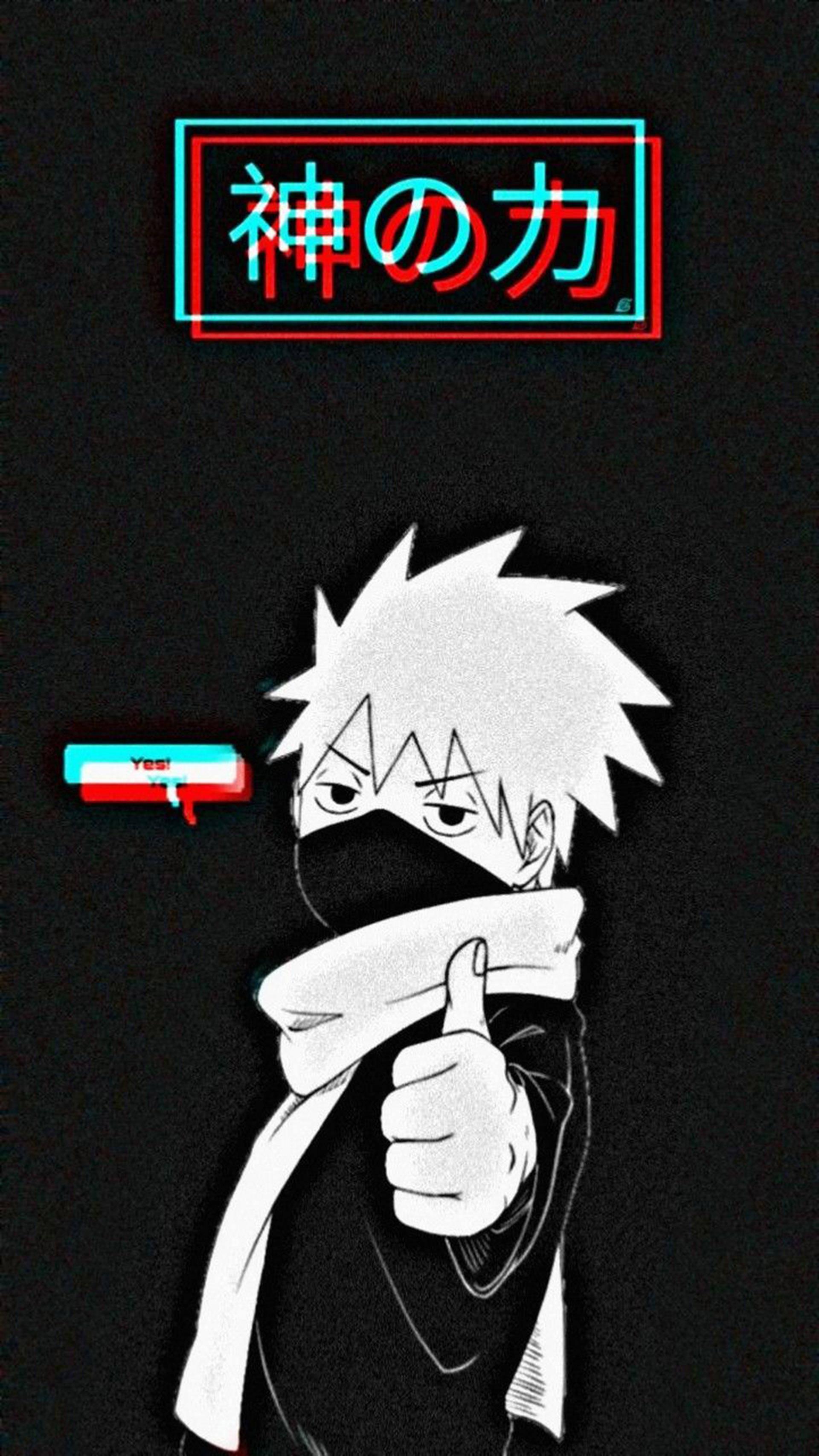 Trippy Aesthetic Kakashi PFP — 1920x3413 wallpaper