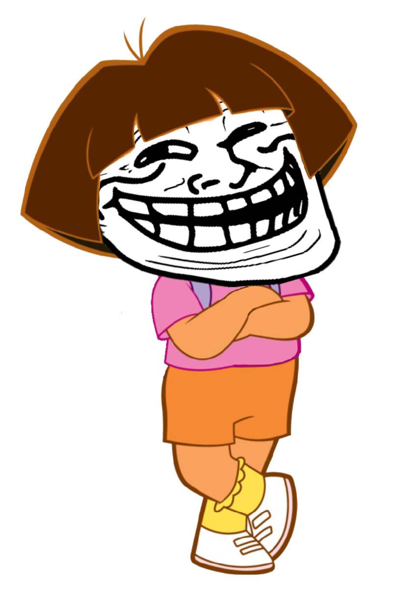 Troll X Dora Meme PFP — 809x1200 wallpaper