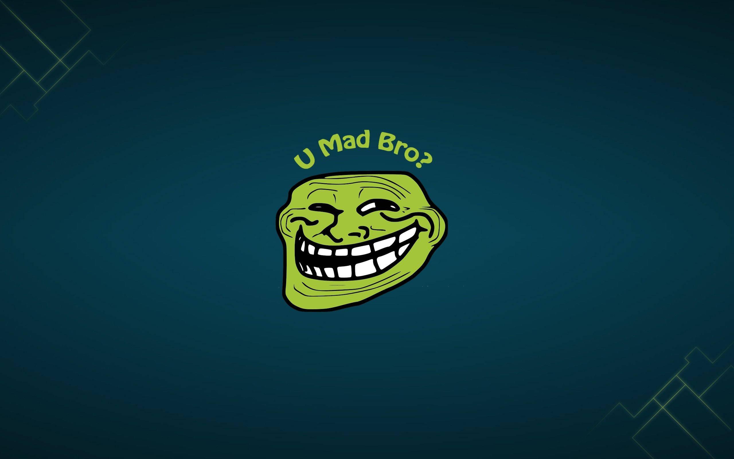 Trollface Mad Funny Meme — 2560x1600 wallpaper