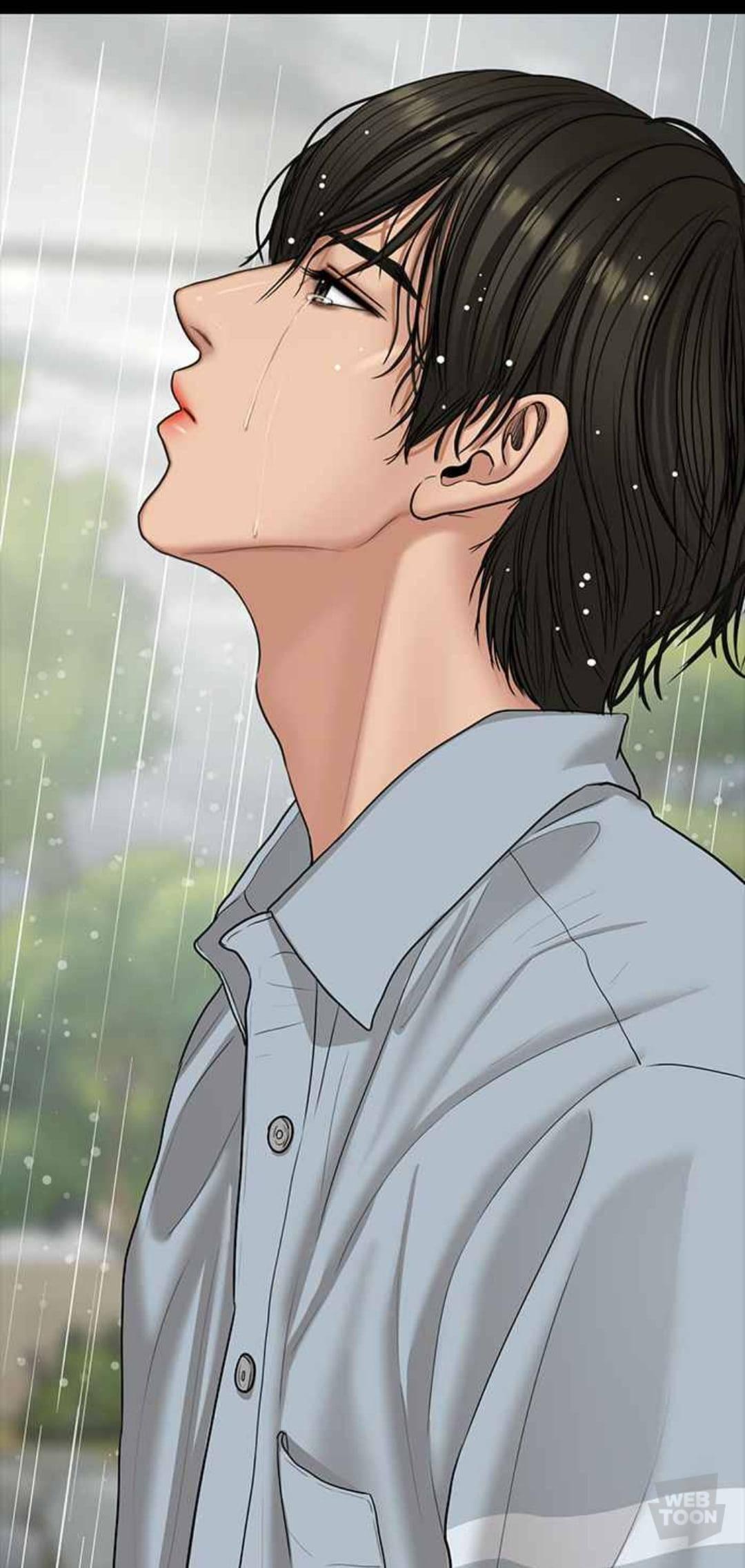 True Beauty Sad Boy Cartoon Lee Suho — 1080x2270 wallpaper