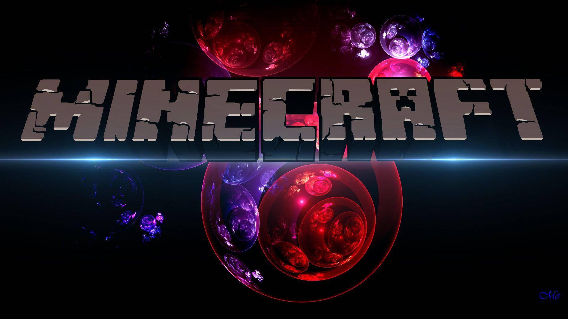 TV Poster Minecraft Logo — 1920x1080 wallpaper