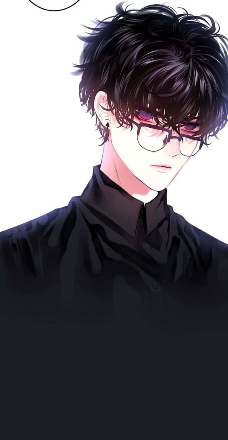 Two Cute Anime Boys Smile Happily — 800x1545 wallpaper