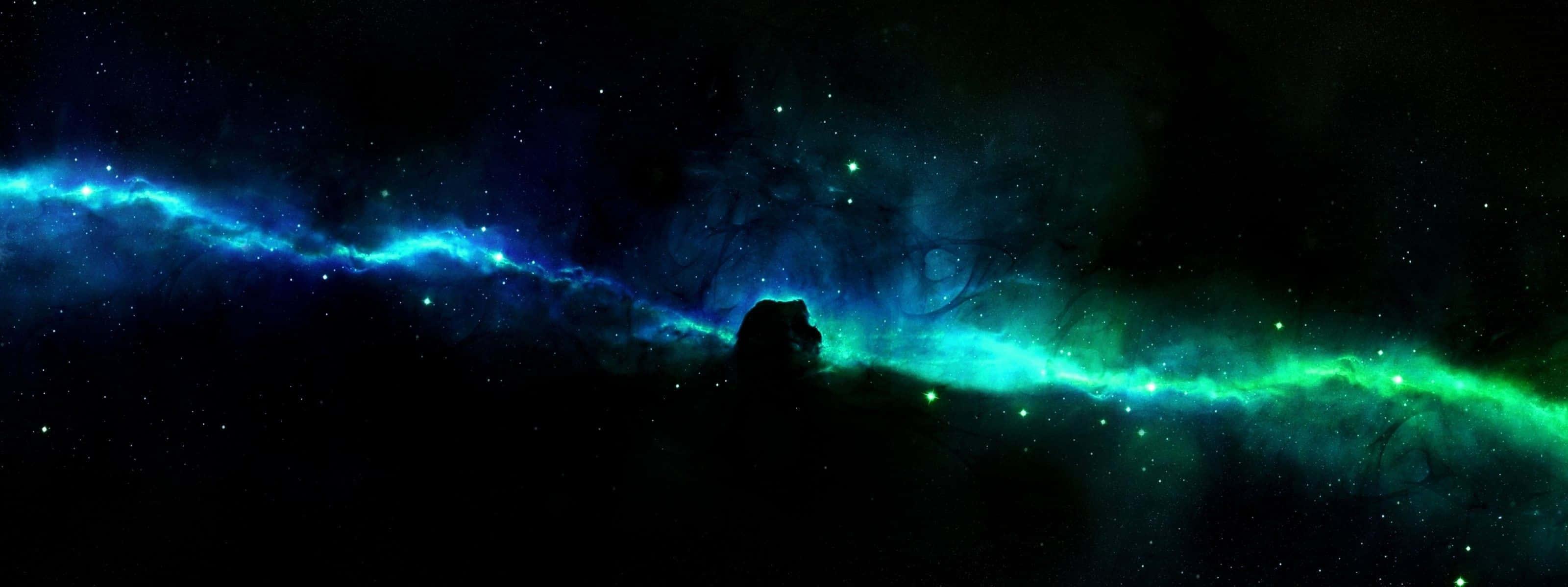 Two monitors for an enhanced work experience — 3200x1200 wallpaper