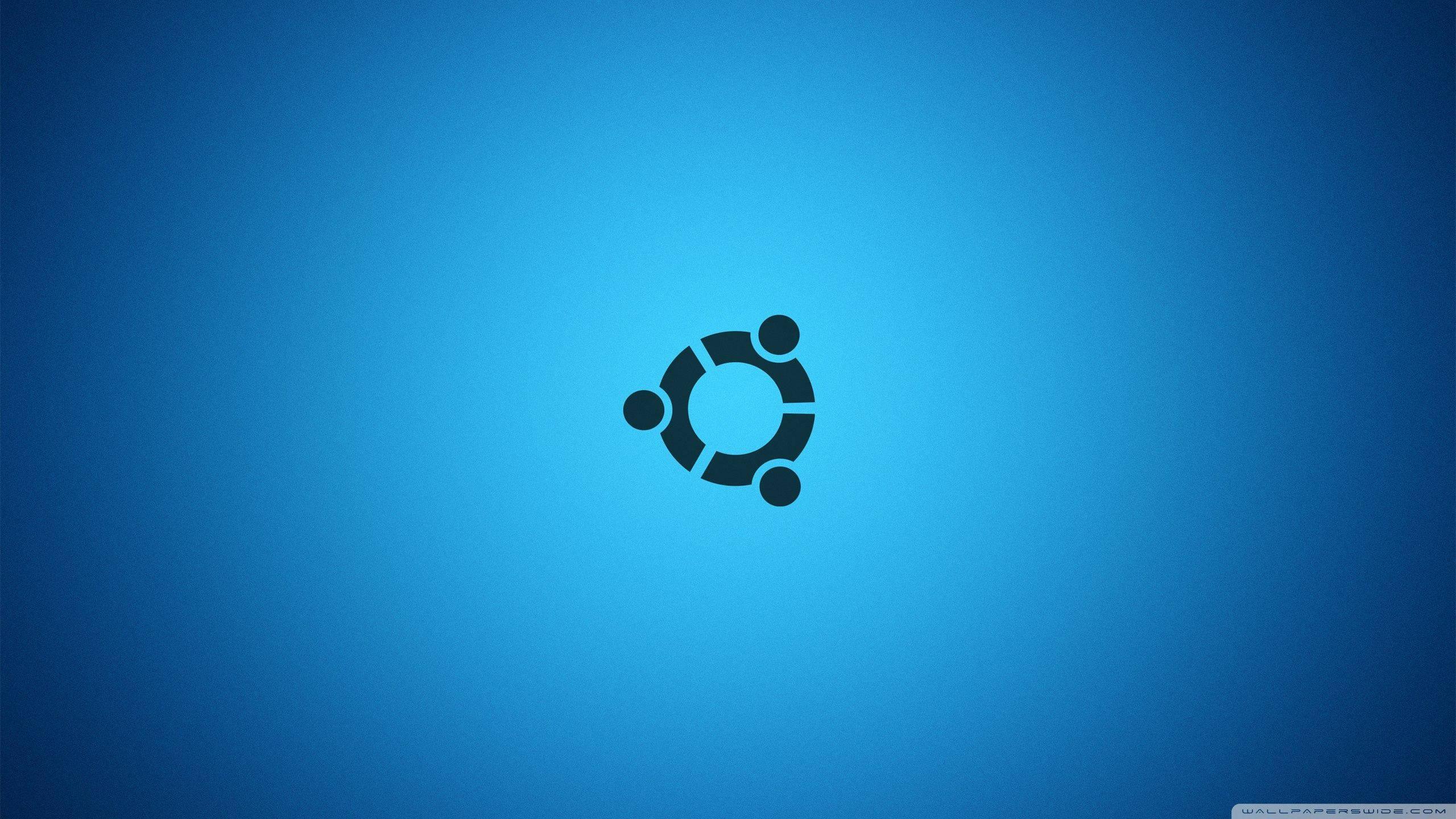 Ubuntu Linux Official Logo — 2560x1440 wallpaper