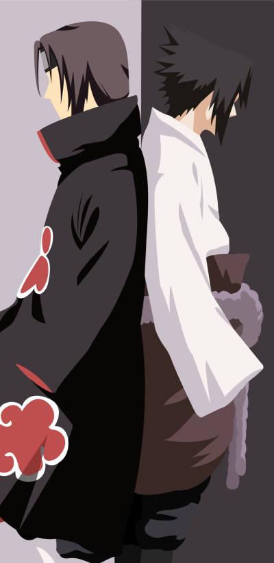 Uchiha Brothers Naruto Phone — 400x822 wallpaper