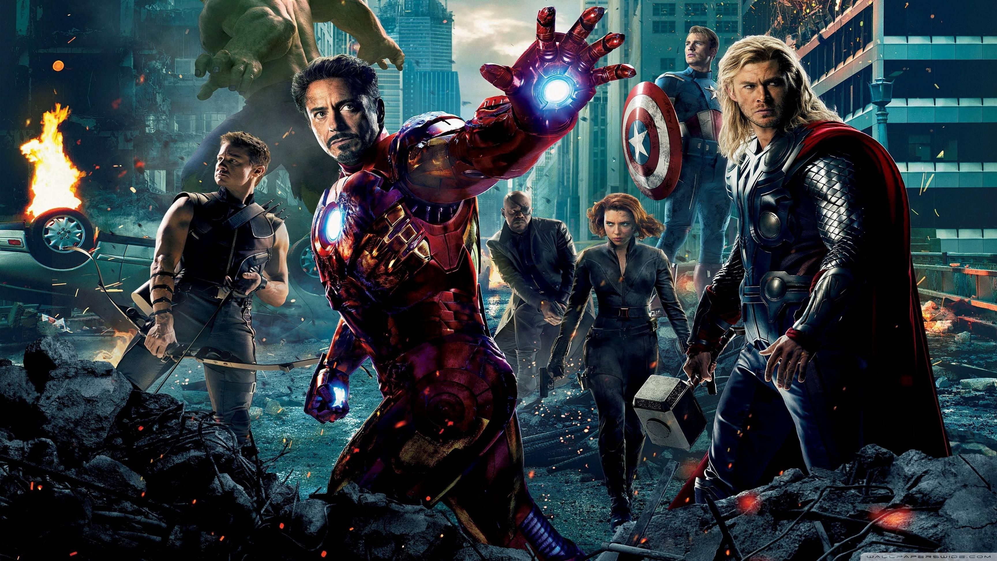 Ultimate Avengers in 4K Resolution — 3456x1944 wallpaper