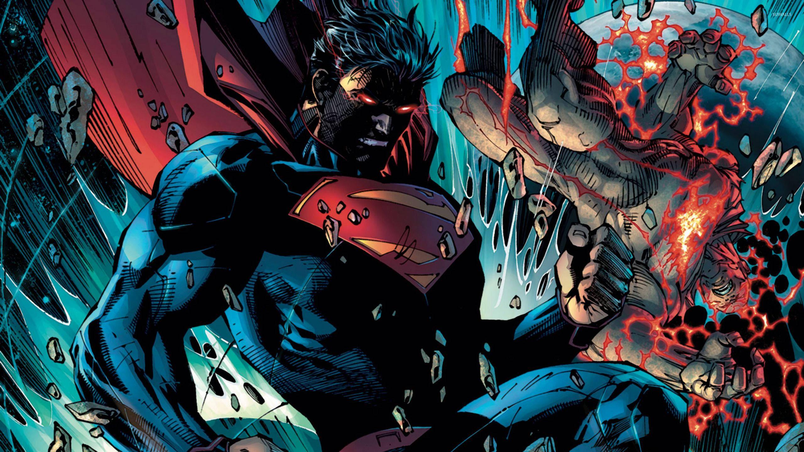 Unchained Superman Saving the Day — 2560x1440 wallpaper