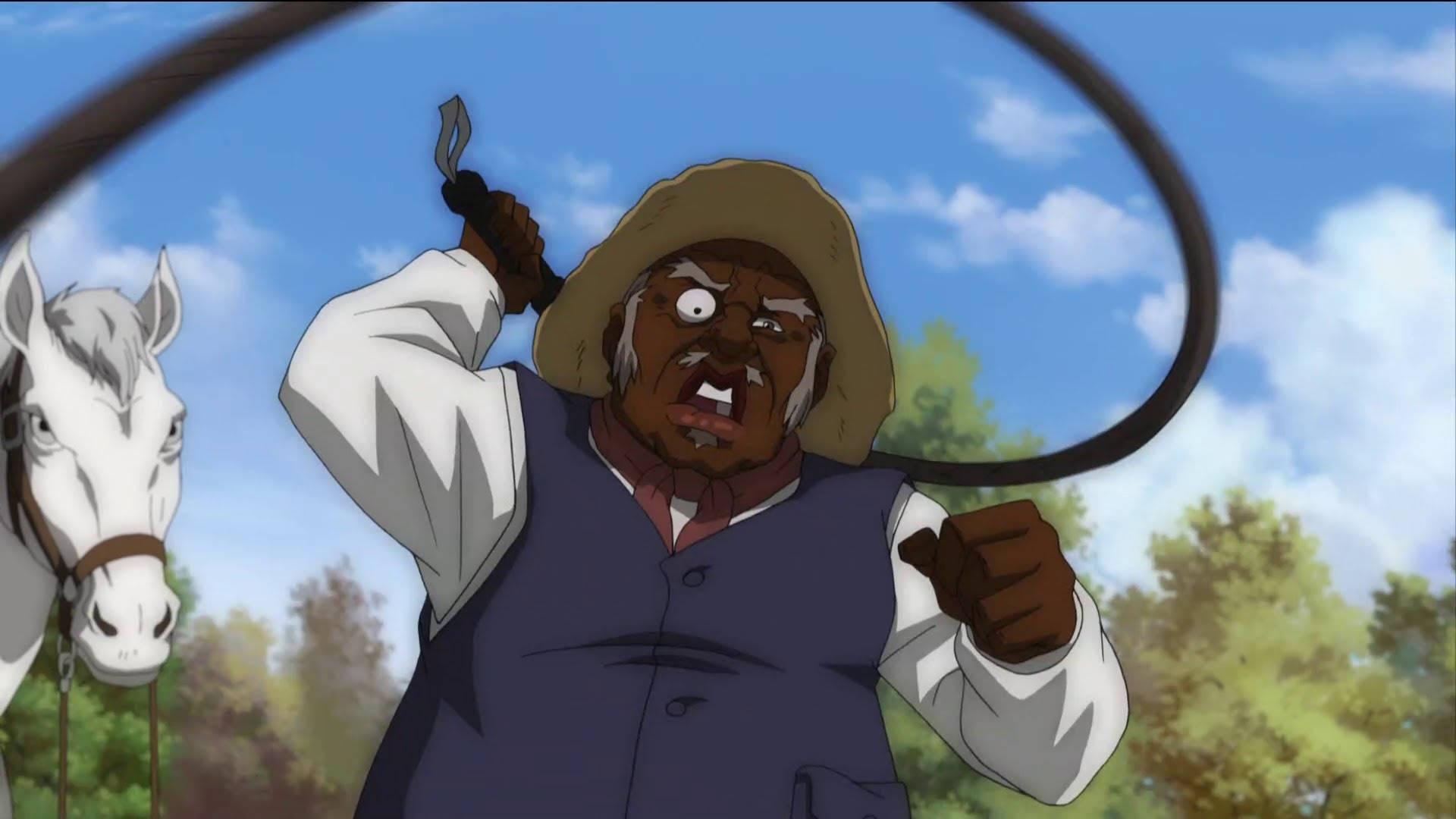 Uncle Ruckus in Full Swing in Boondocks — 1920x1080 wallpaper