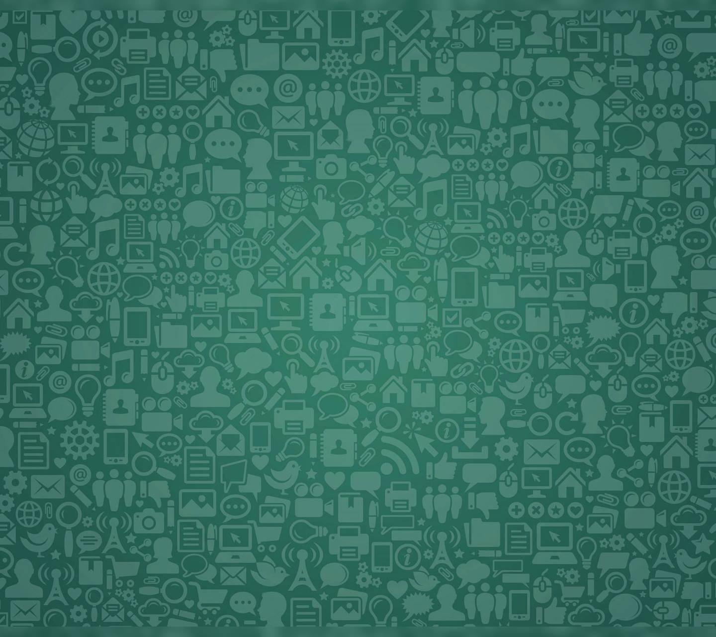 Uncover the Hidden Patterns in the WhatsApp Icon — 1440x1280 wallpaper