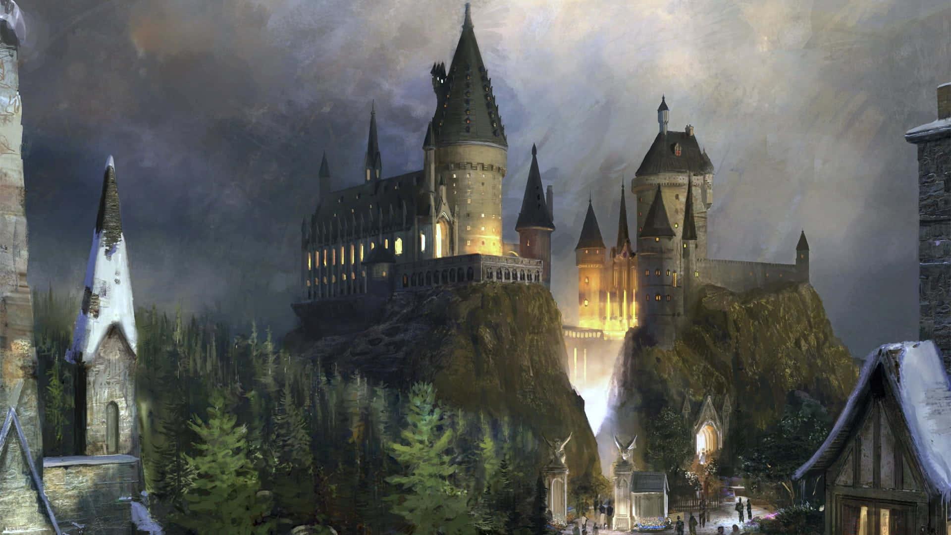 Uncover the Magic at Hogwarts — 1920x1080 wallpaper