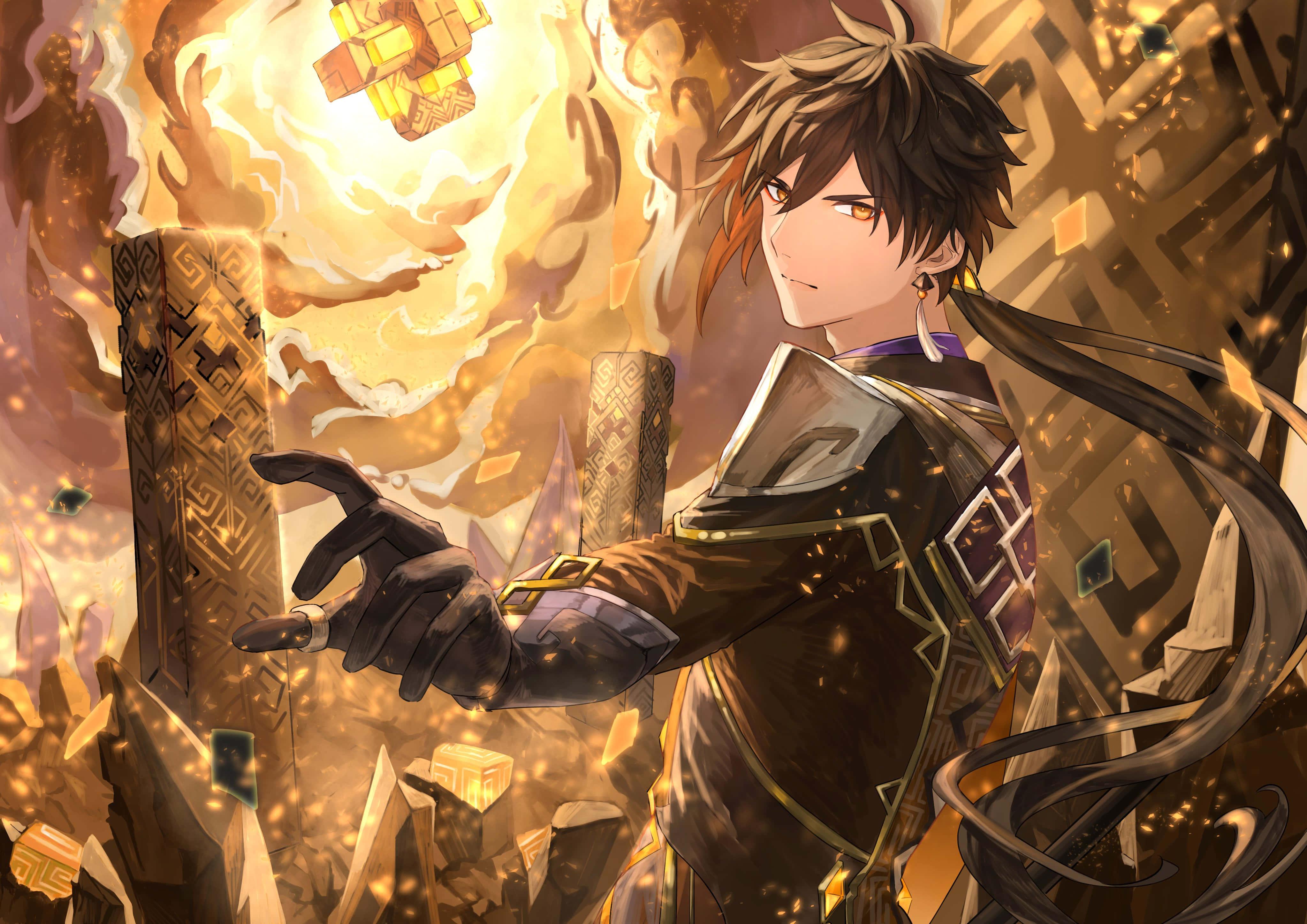 Uncover the mysteries of Genshin Impact — 4093x2894 wallpaper