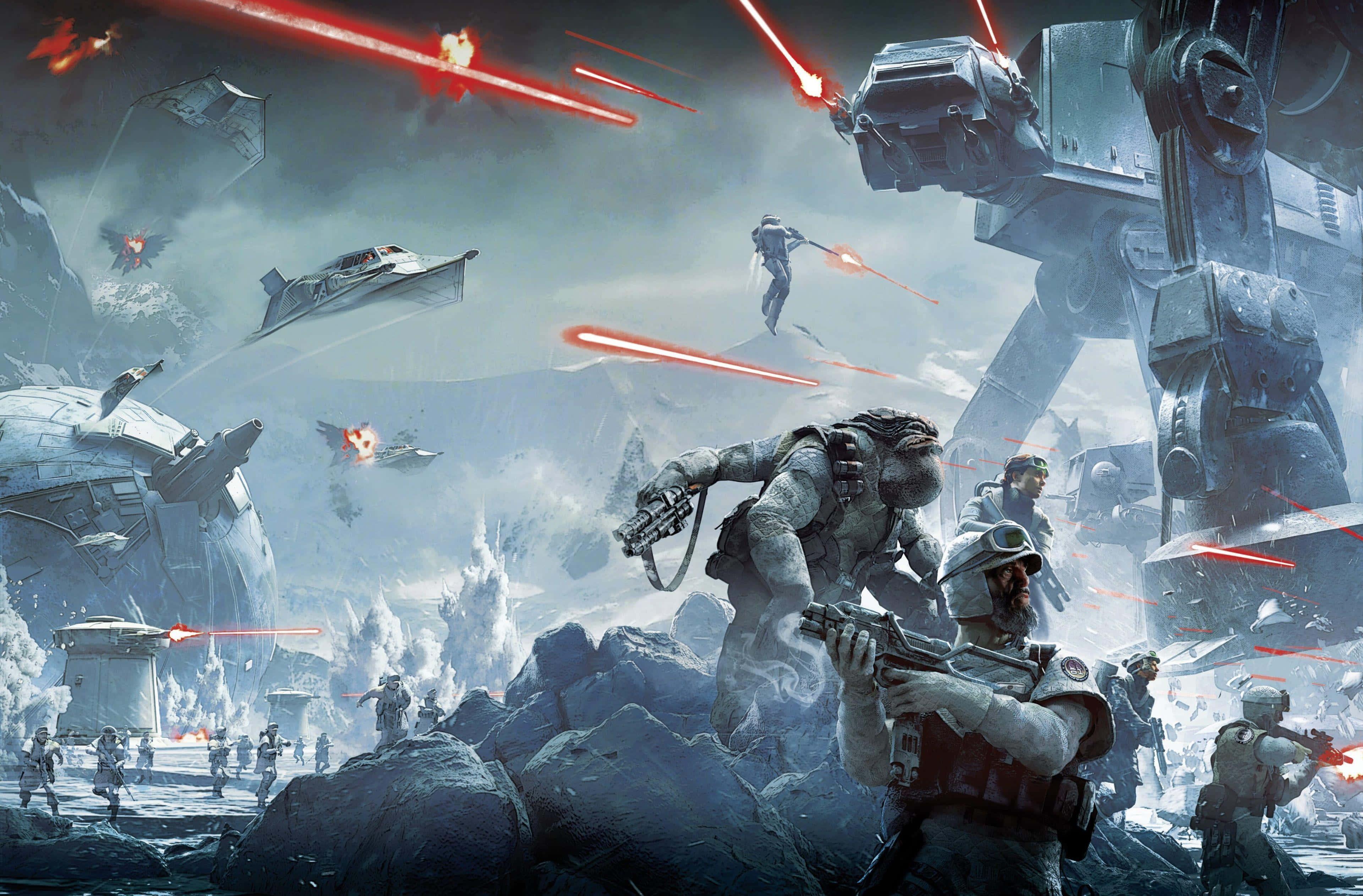 Unite Against The Dark Side! — 3840x2525 wallpaper