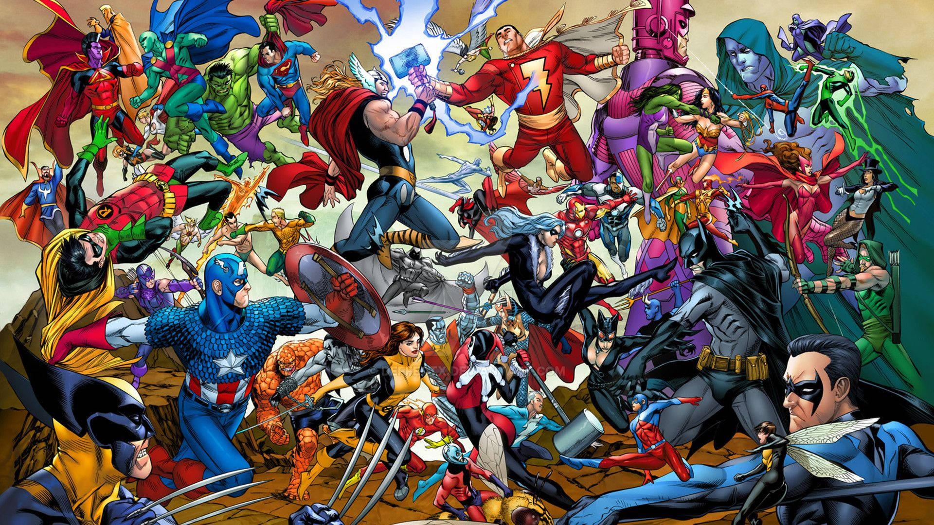 Uniting The Heroes — 1920x1080 wallpaper