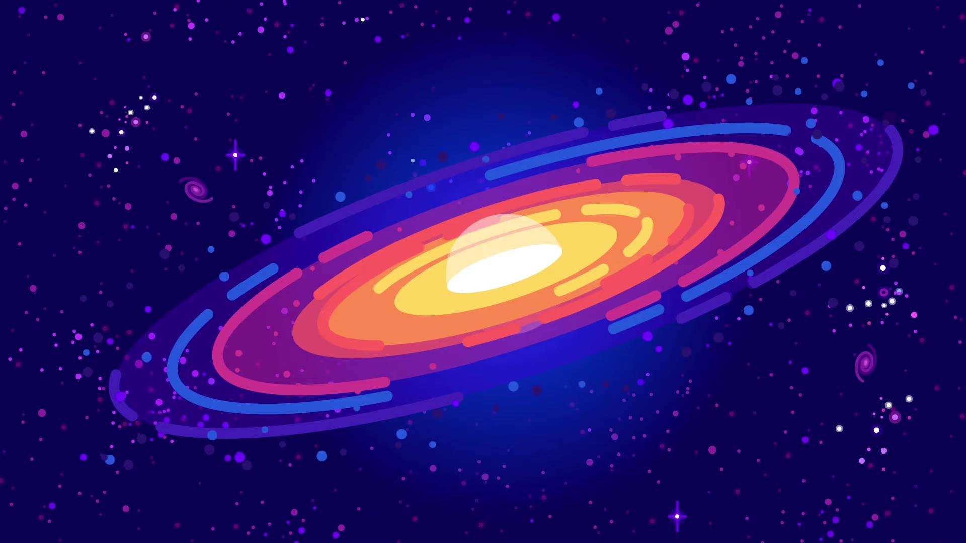 Universe Colorful Digital Art — 1920x1080 wallpaper