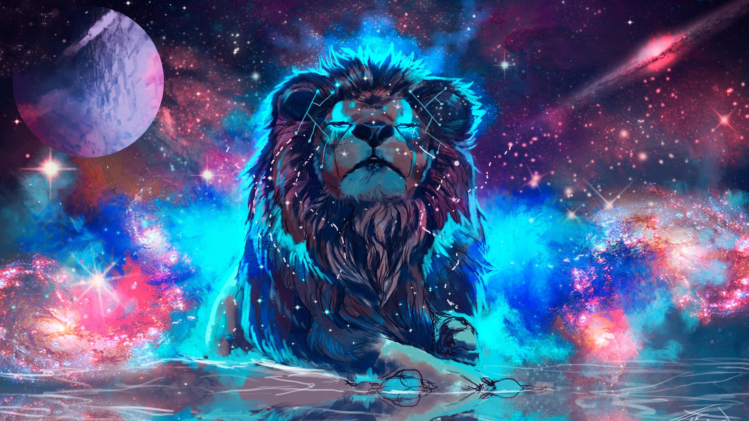 Unleash the Lion Within — 2560x1440 wallpaper