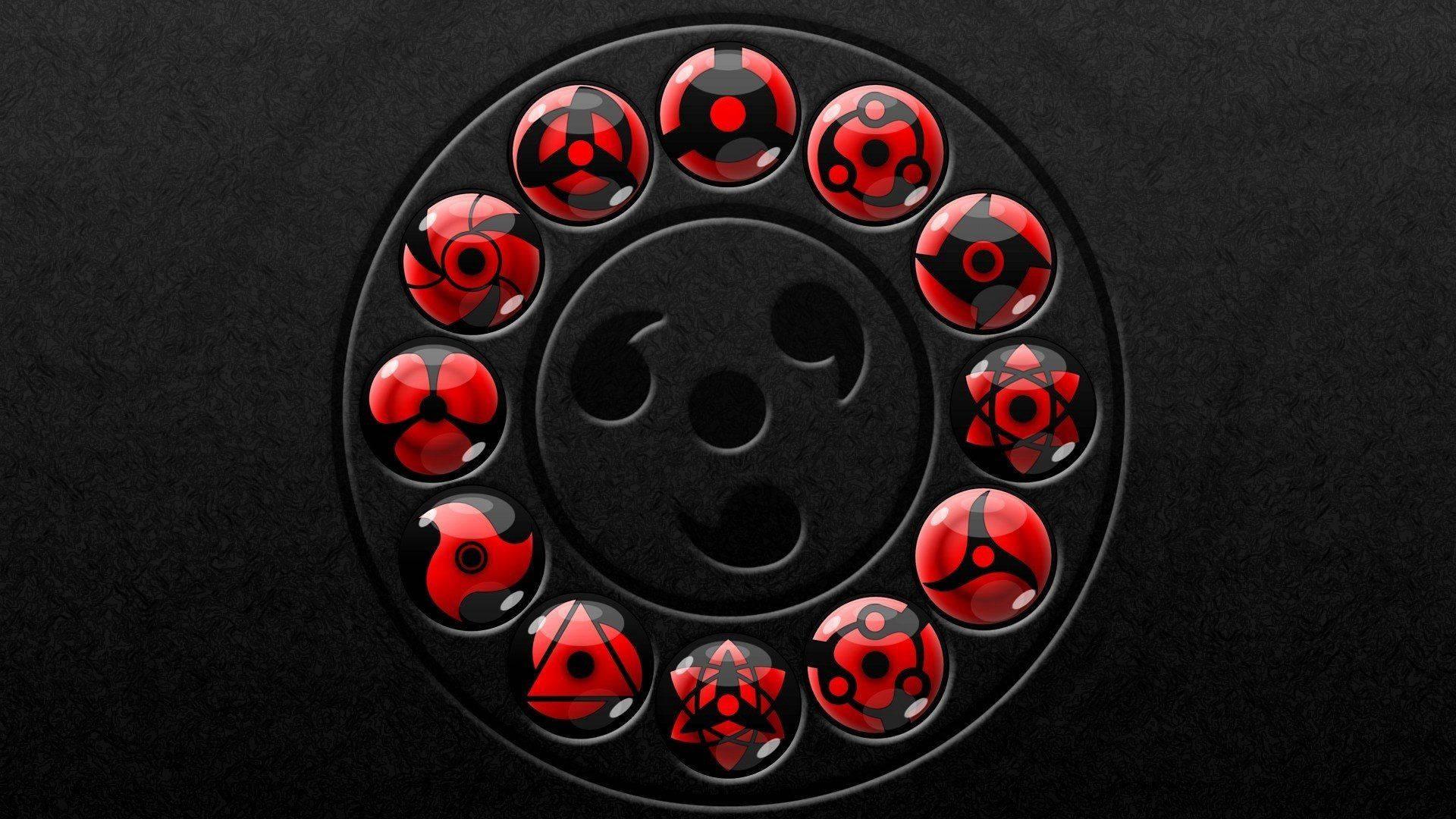 Unleash your power with Mangekyo Sharingan — 1920x1080 wallpaper