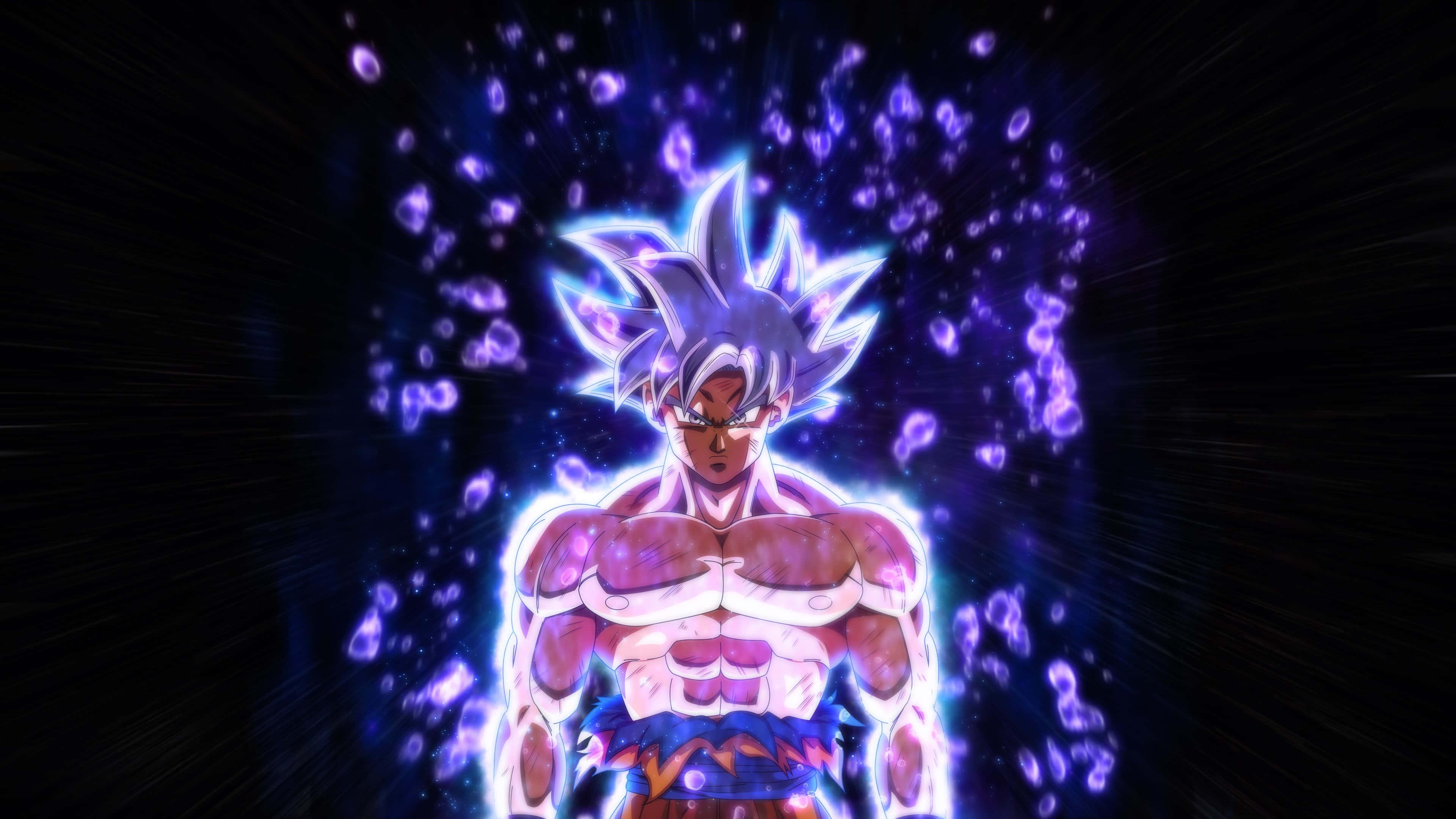 Unleashing His Power! Goku in Ultra Instinct — 3840x2160 wallpaper