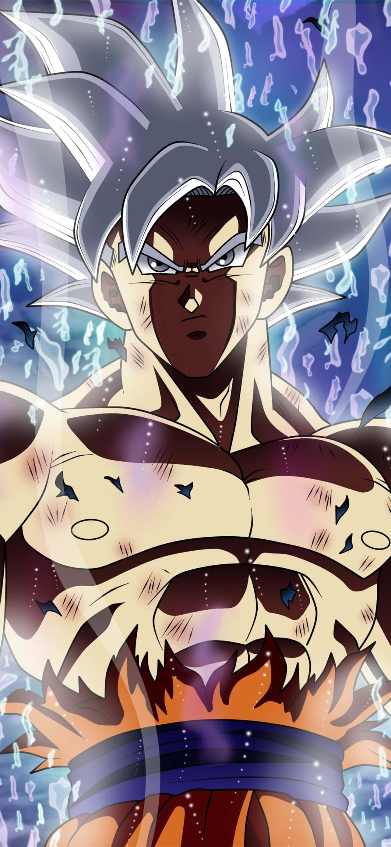 Unleashing His True Potential: Goku Achieves Ultra Instinct — 1284x2778 wallpaper