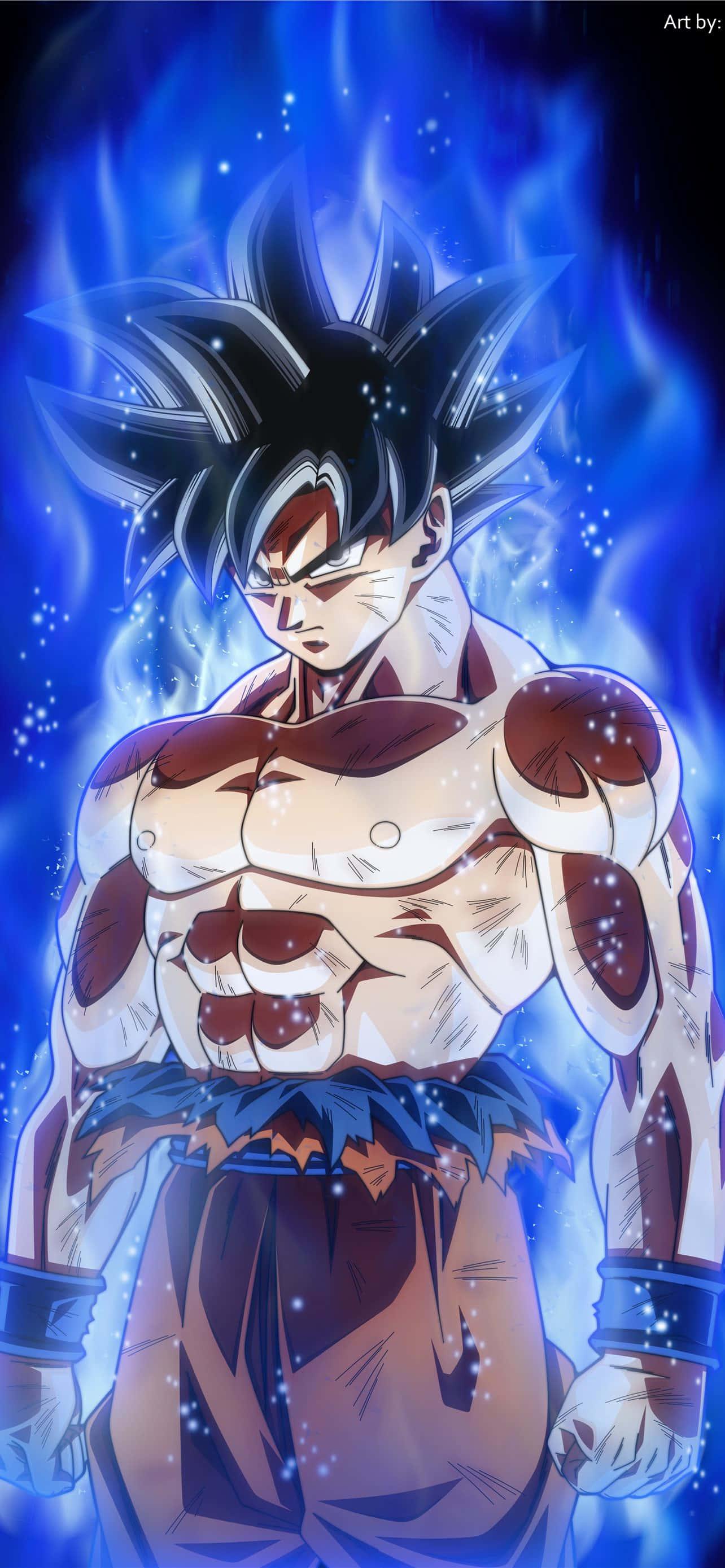 Unleashing the power of Ultra Instinct — 1284x2778 wallpaper