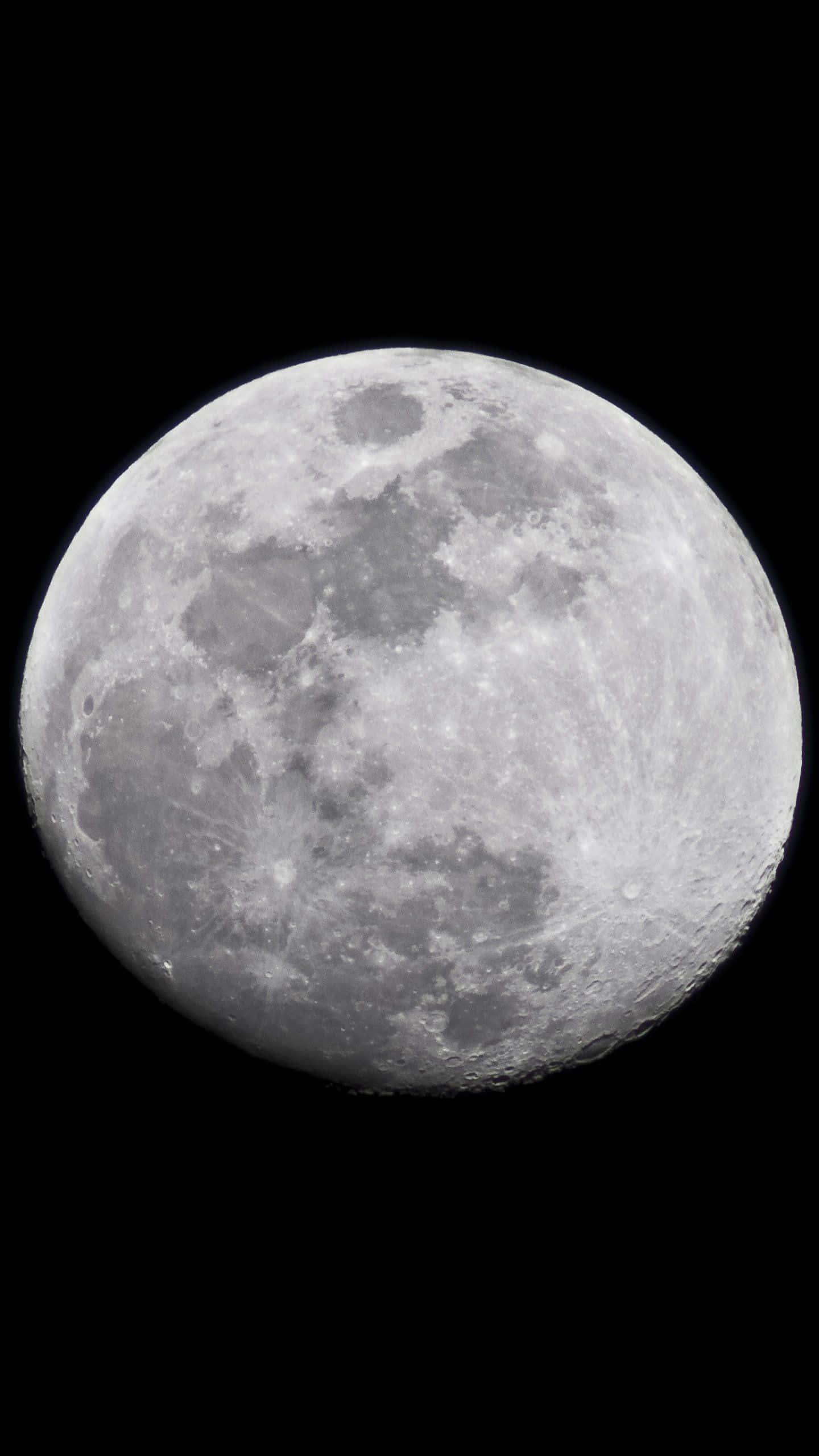 Unlock the beauty of the night sky with The Moon Iphone — 1440x2560 wallpaper