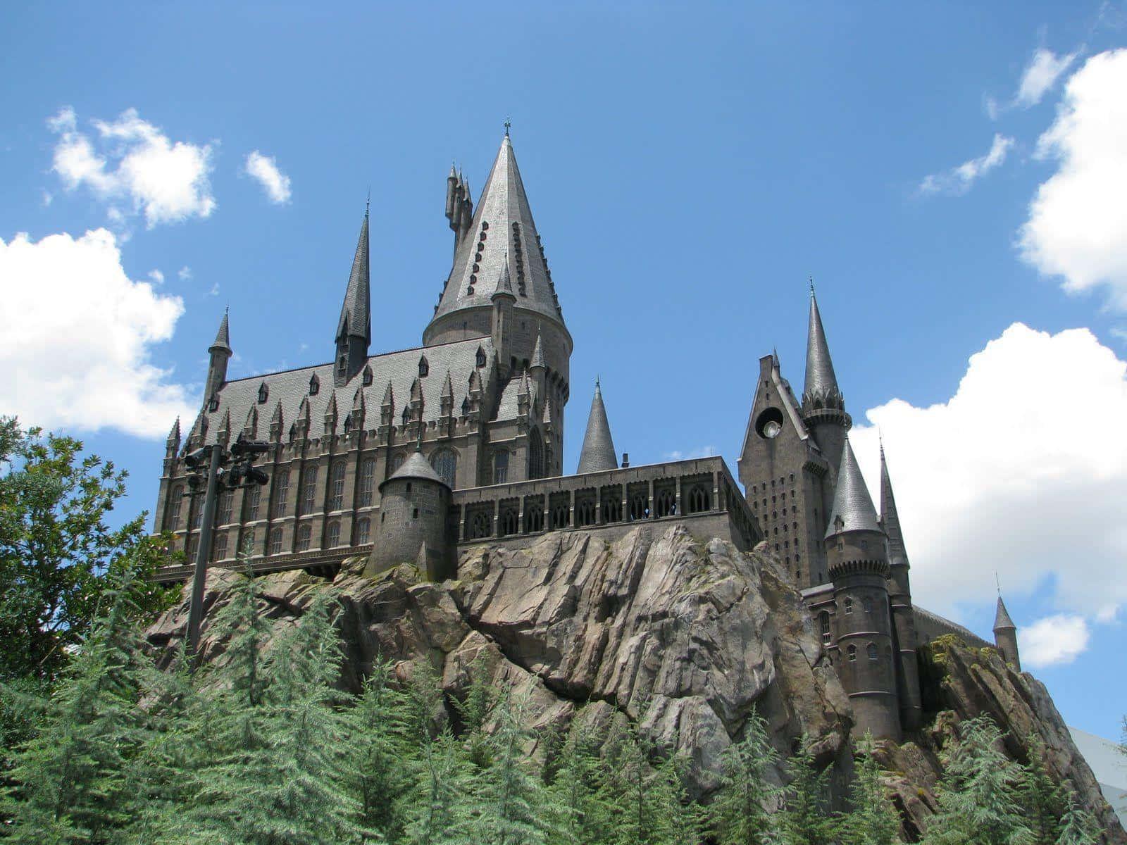 Unlock the Magic – Welcome to Hogwarts School of Witchcraft and Wizardry — 1600x1200 wallpaper