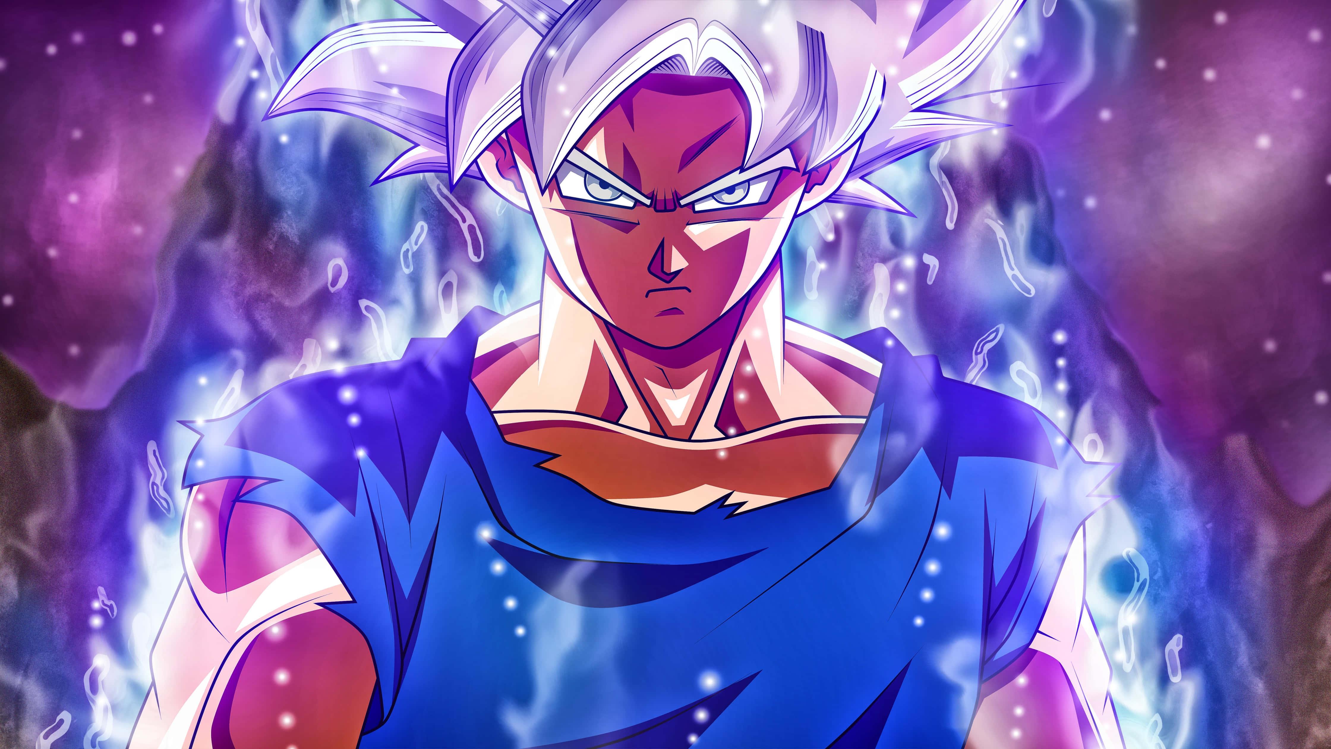 Unlock the Power of Ultra Instinct with Goku — 4480x2520 wallpaper