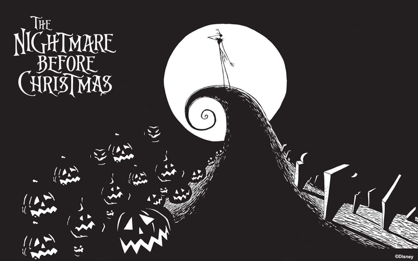 Unlock the world of Halloween Town with Disney's iconic movie, The Nightmare Before Christmas. — 1440x900 wallpaper