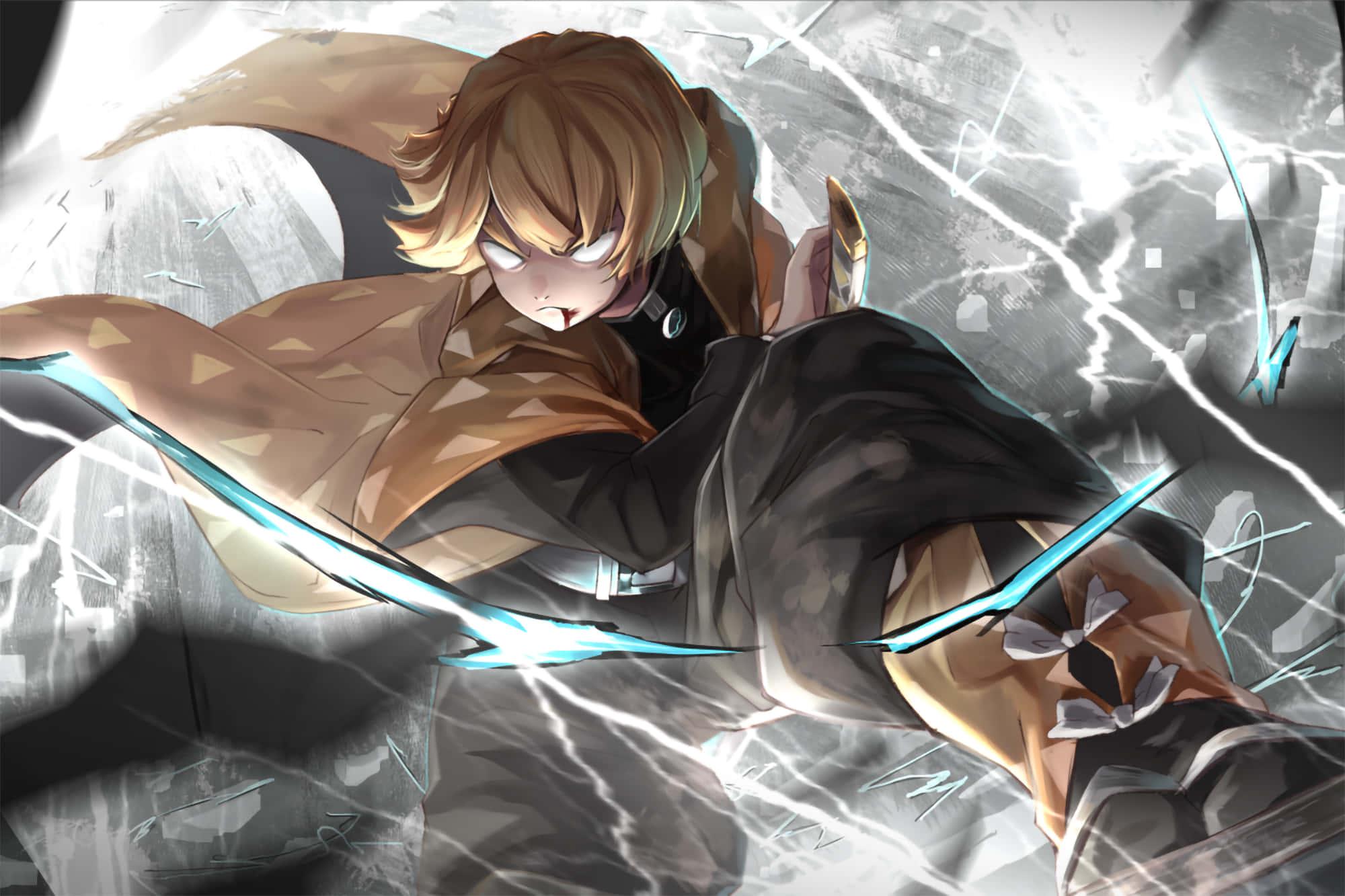 Unlock your hidden potential with Zenitsu — 2000x1333 wallpaper