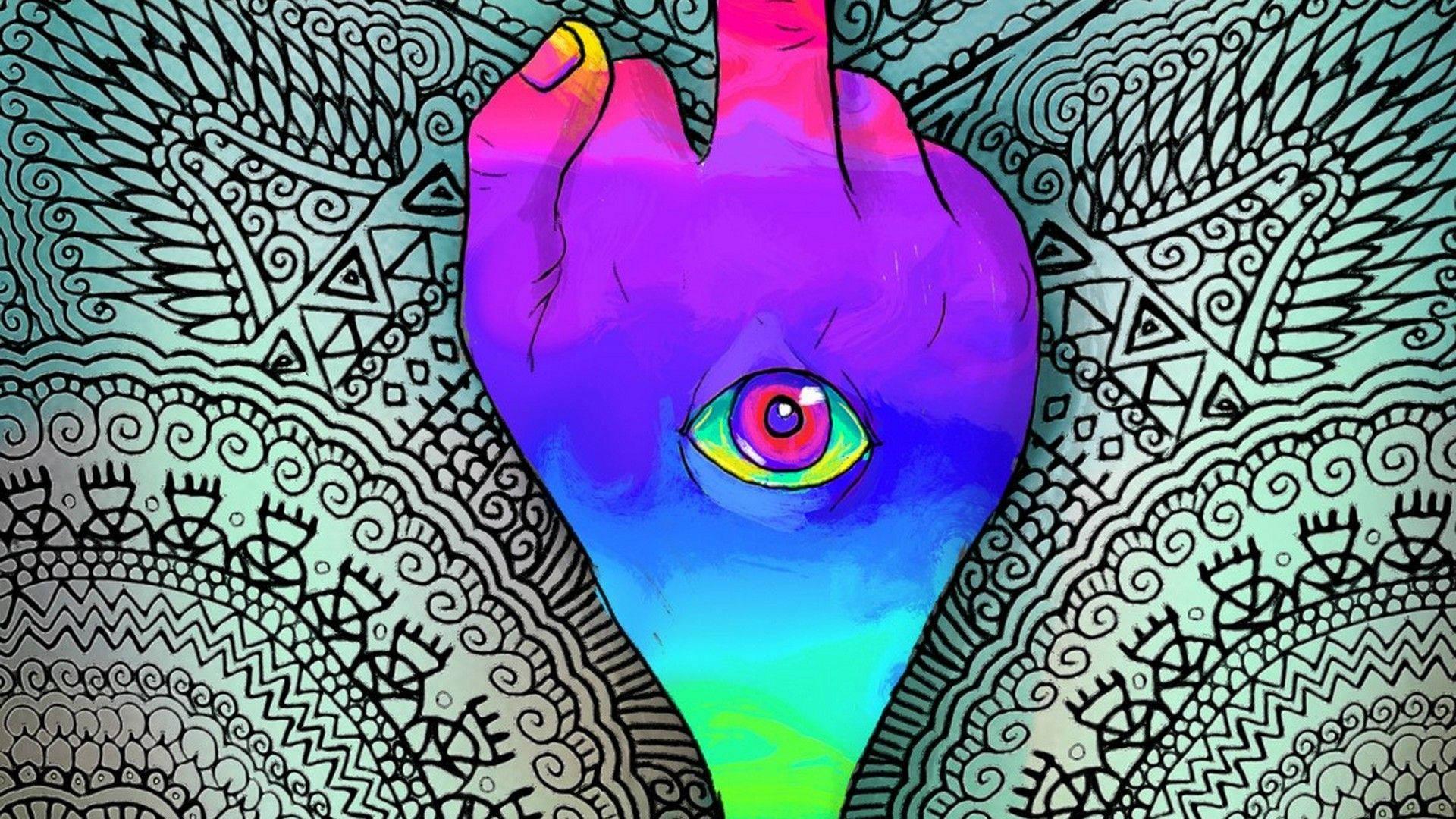 Unlocking the Window to the Psychedelic Dimension — 1920x1080 wallpaper