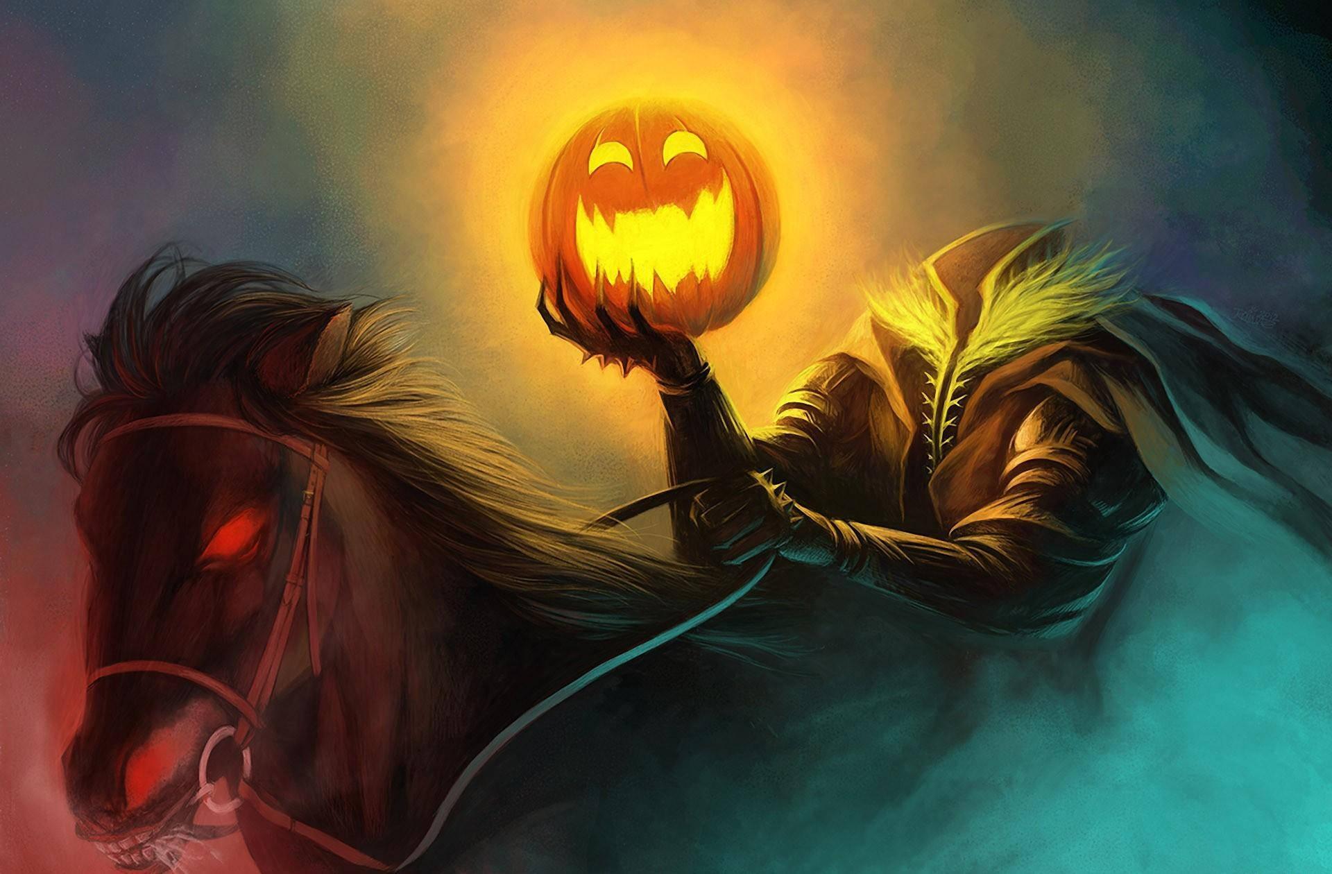 Unto You Rides The Headless Horseman — 1920x1260 wallpaper