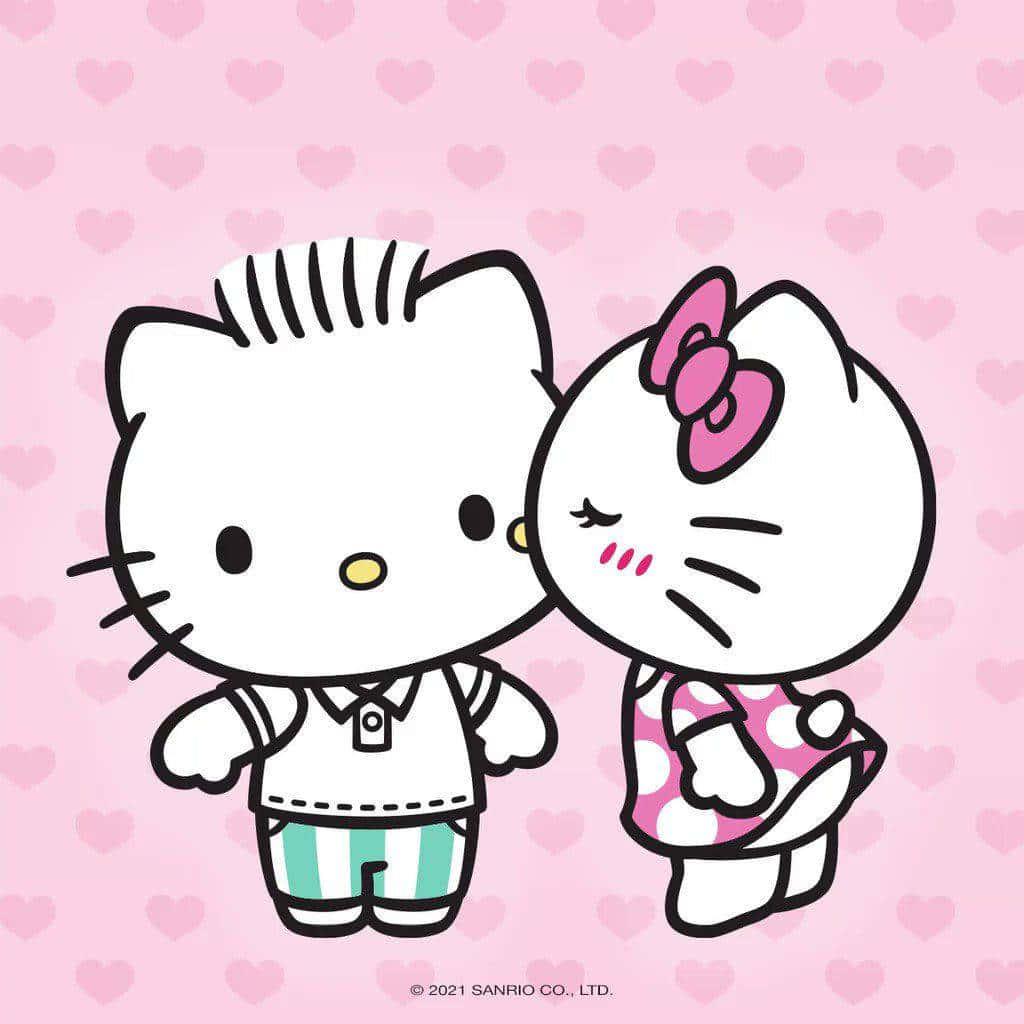 Upgrade Your Computer with the Fun and Stylish Hello Kitty PC — 1024x1024 wallpaper