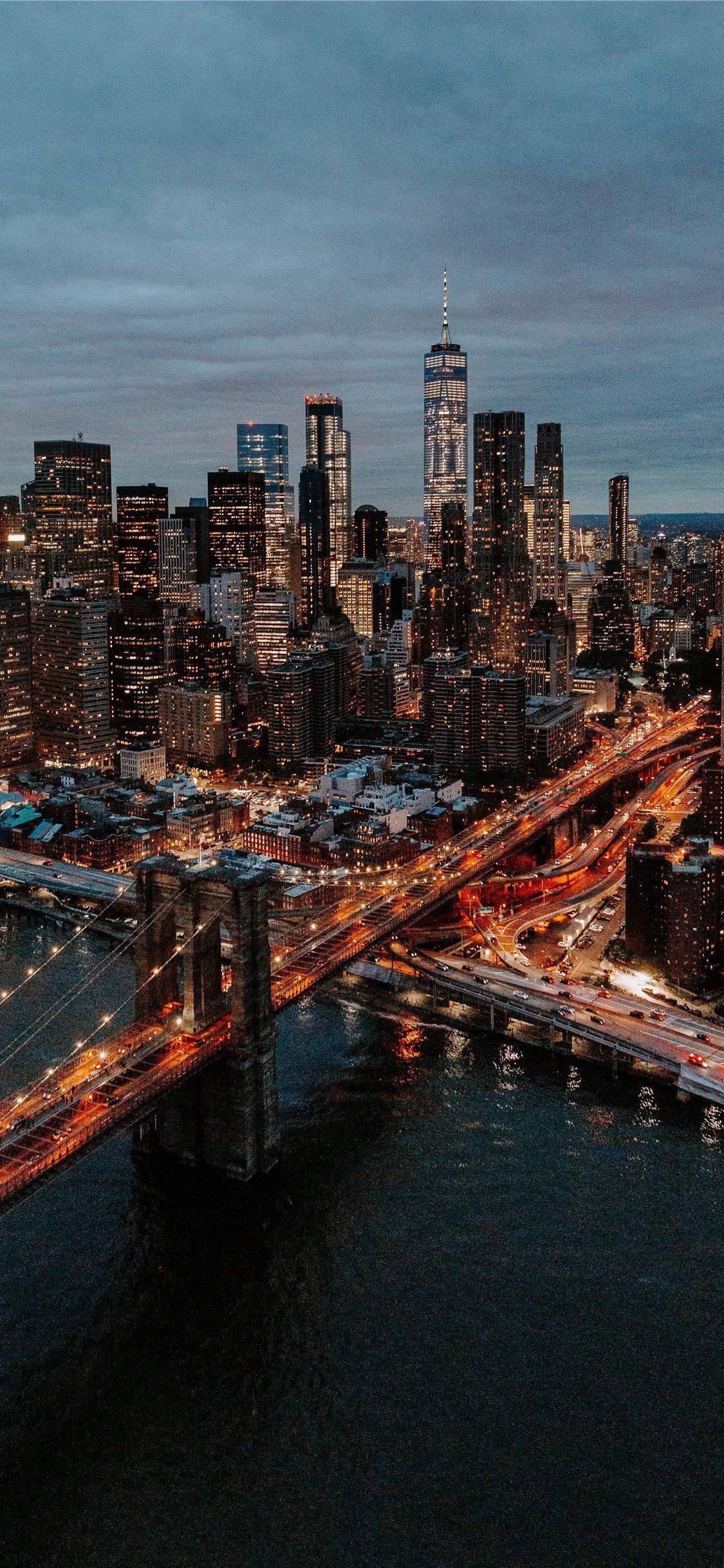 "Urban Sophistication - City Lights Aesthetic for iPhone."