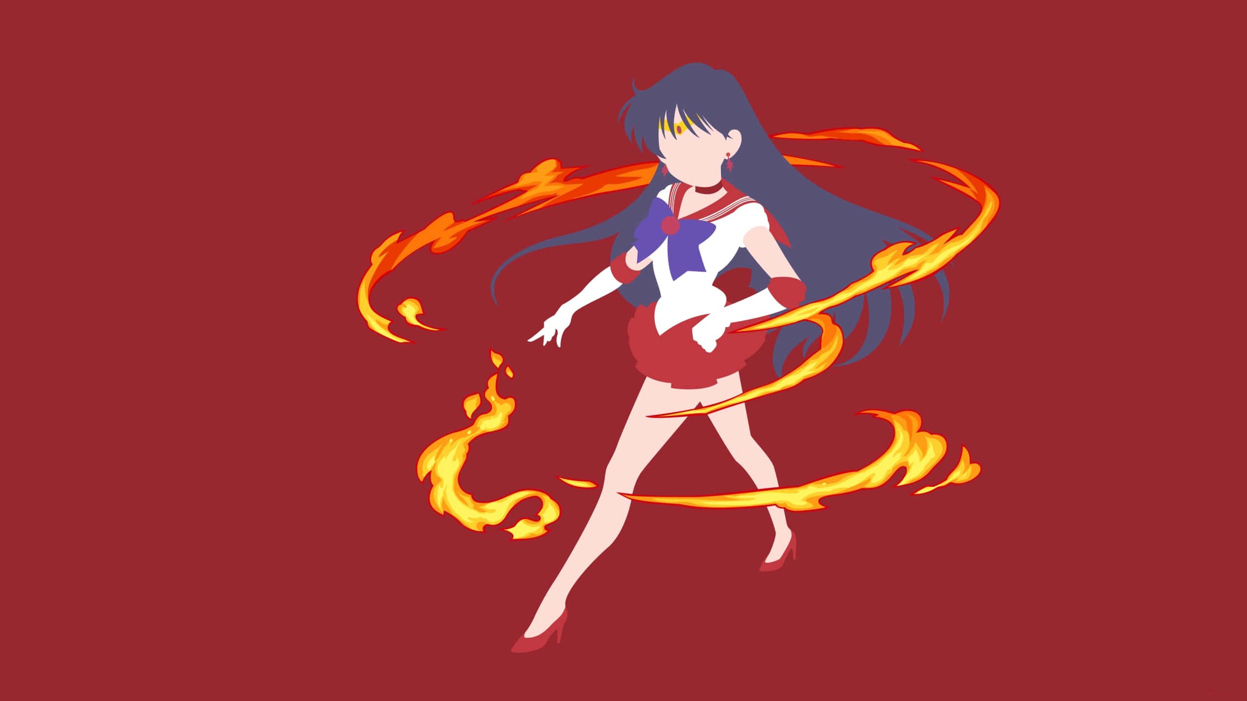 Usagi Tsukino Reaches Out to Show Her Friends Friendship and Love — 2560x1440 wallpaper
