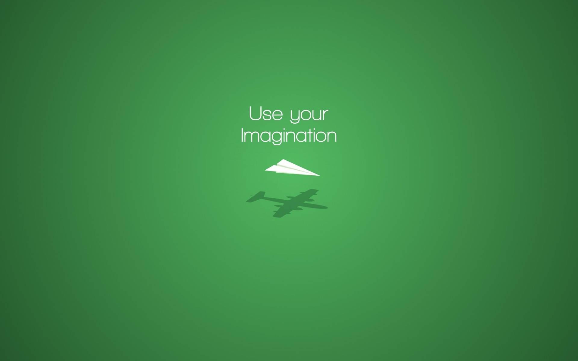 Use Your Imagination Motivational Aesthetic Desktop — 1920x1200 wallpaper