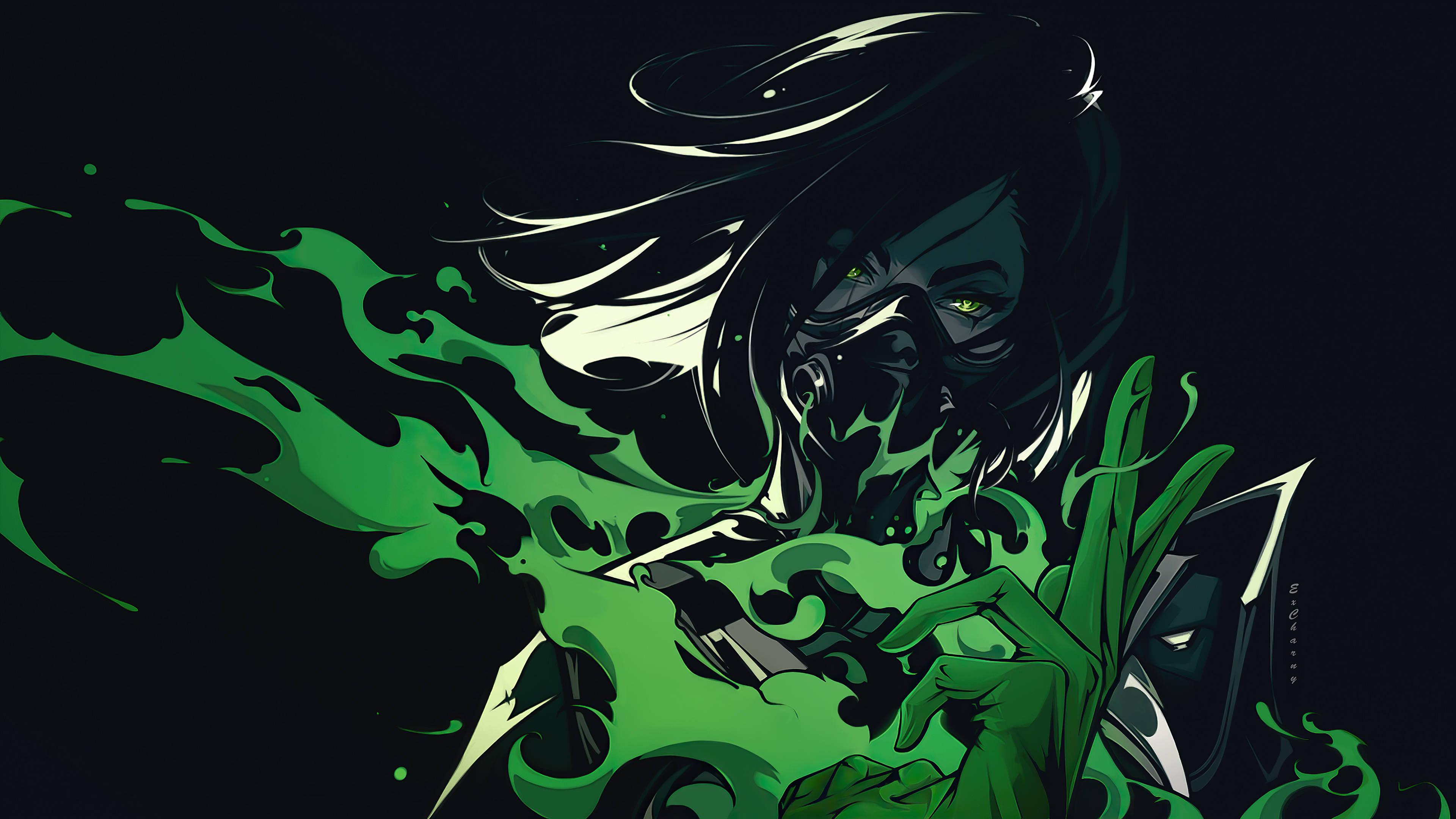 Valorant Green Viper — 3840x2160 wallpaper