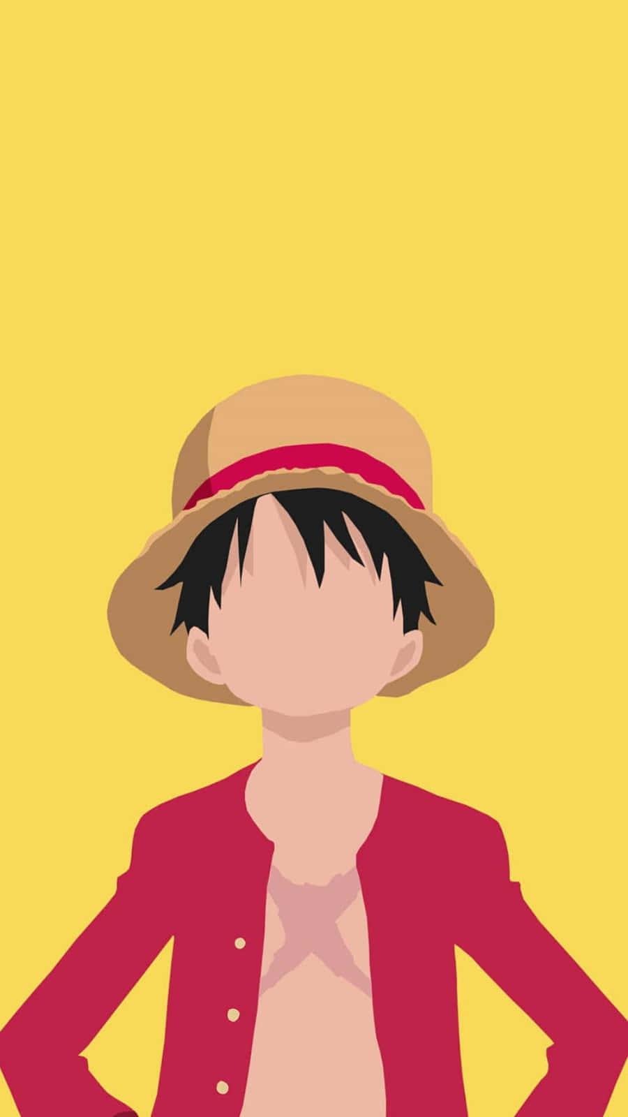 Vector Art Of Straw Hat Luffy Phone — 900x1600 wallpaper