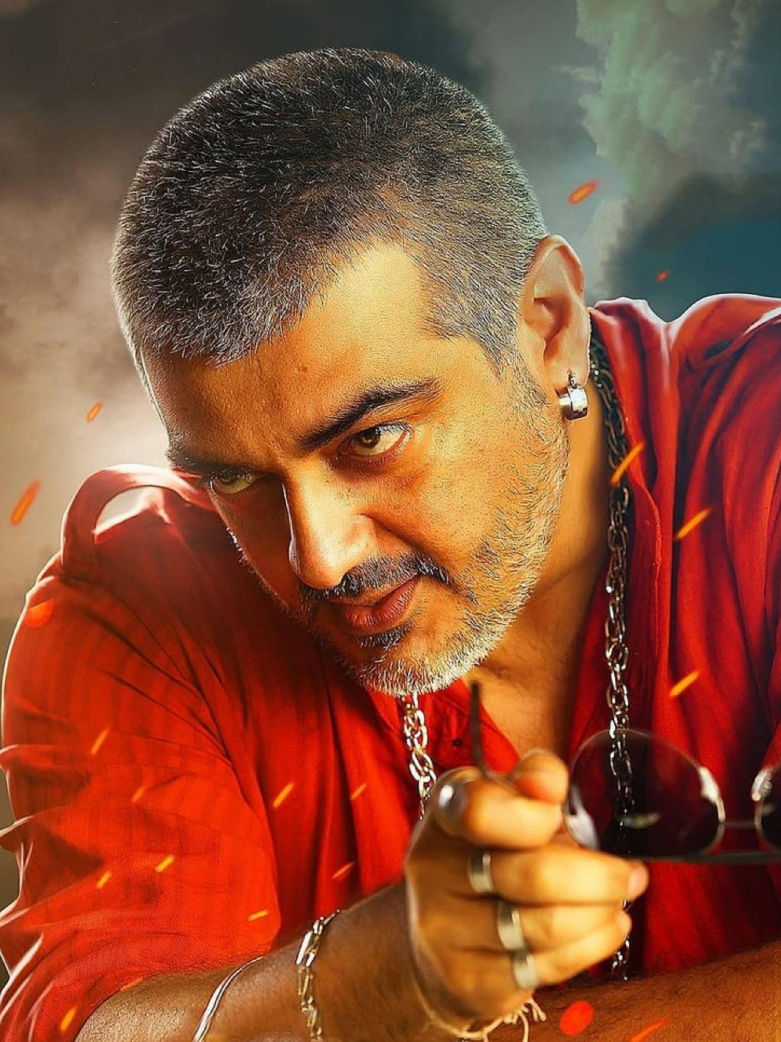Vedalam Starring Tamil Superstar Thala Ajith — 2598x3464 wallpaper