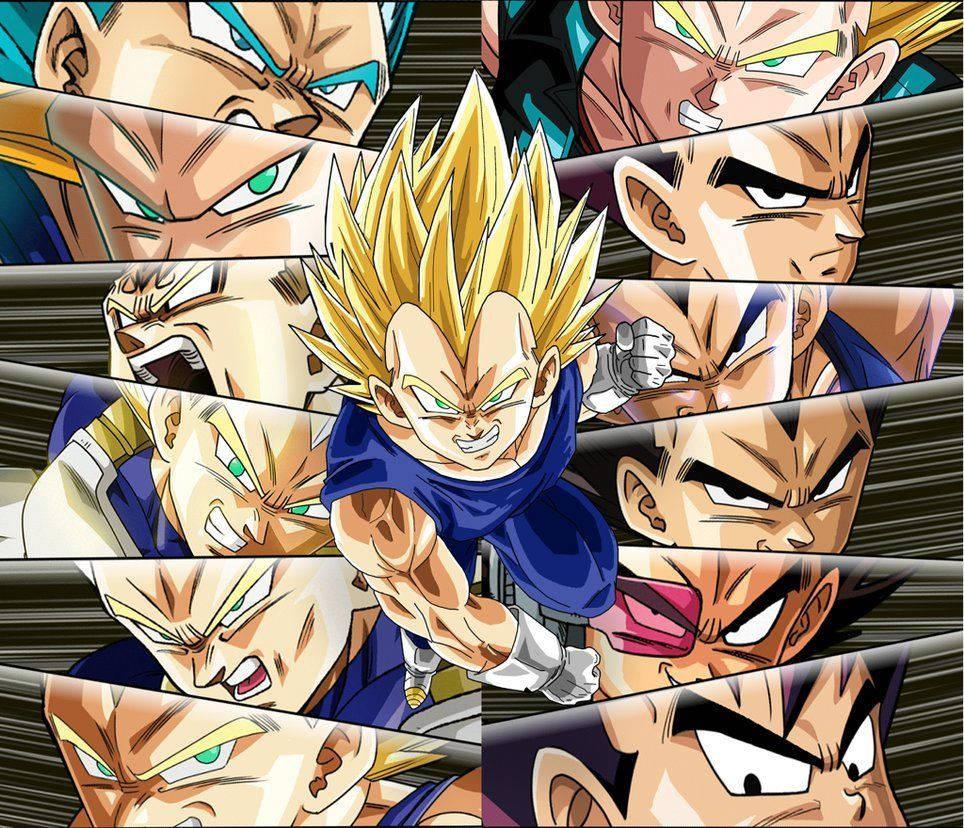 Vegeta Powers Up! — 964x828 wallpaper